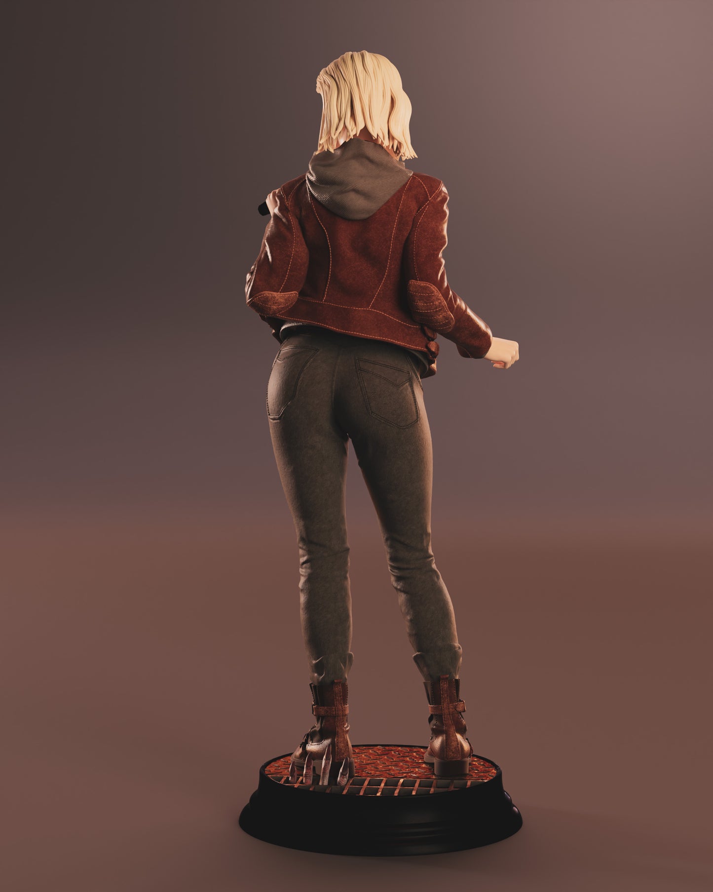 Grace Ashcroft - Resident Evil Sculpture (75mm to 500mm) - Unassembled/Unpainted/3D Print