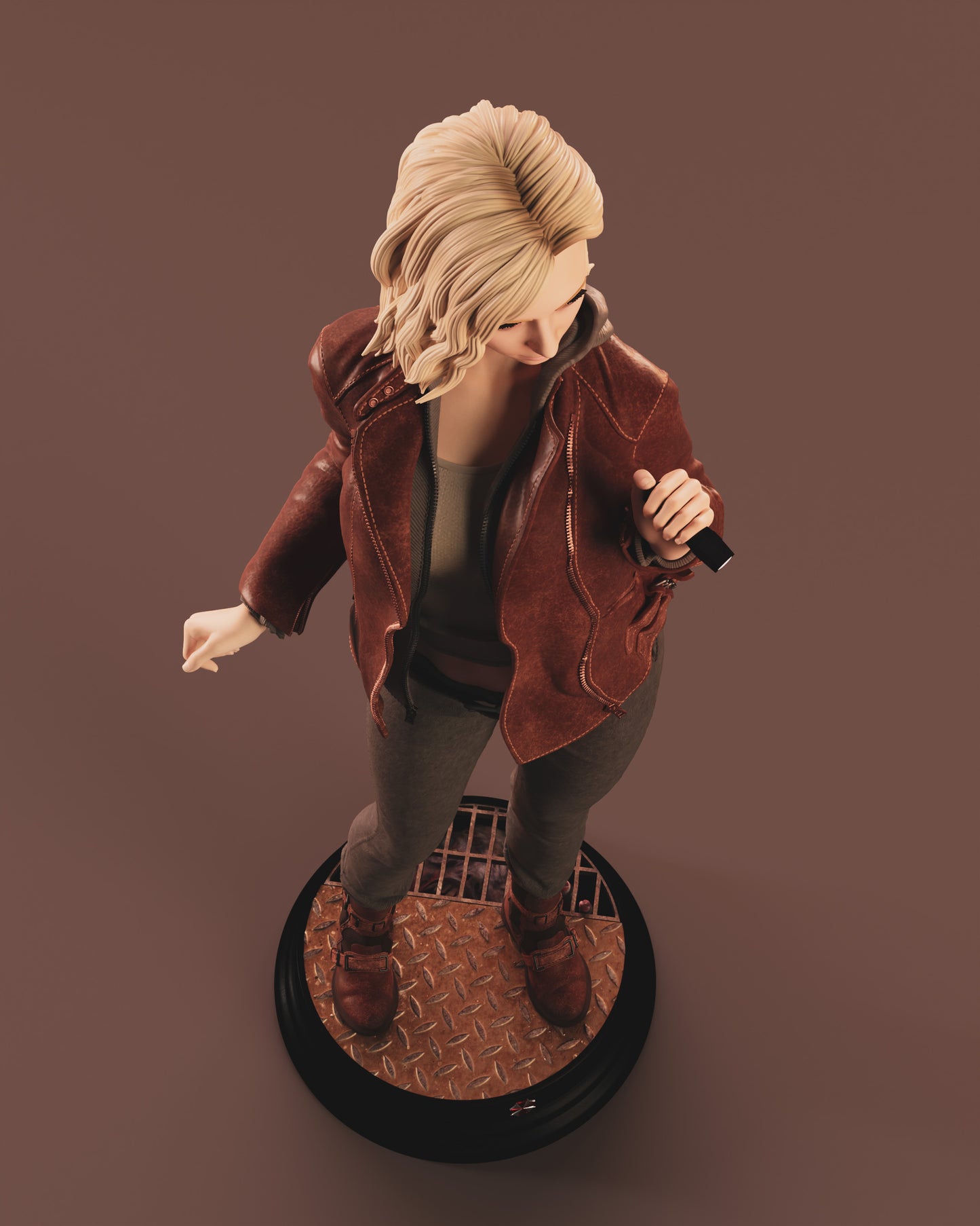 Grace Ashcroft - Resident Evil Sculpture (75mm to 500mm) - Unassembled/Unpainted/3D Print