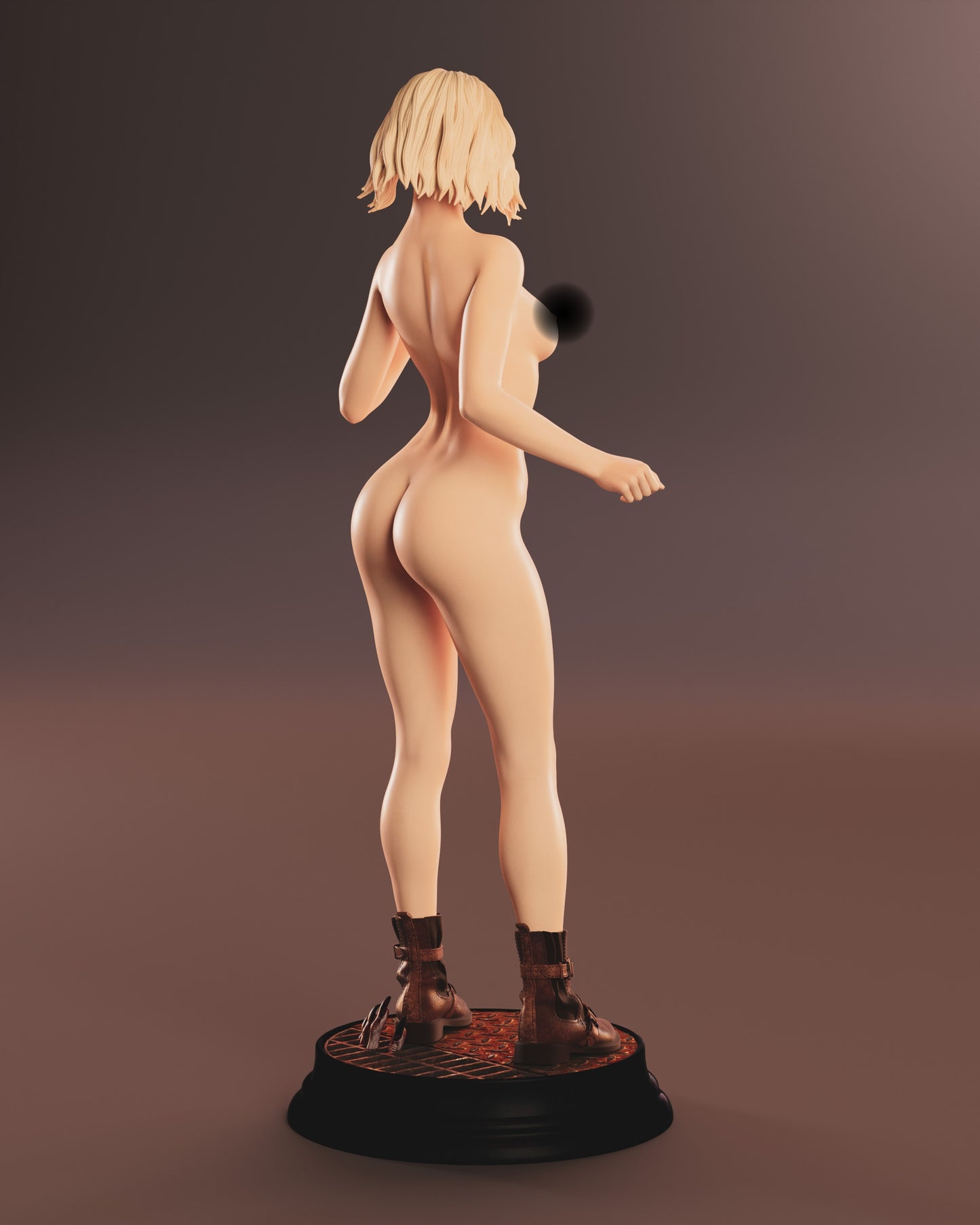 Grace Ashcroft NSFW - Resident Evil Sculpture (75mm to 500mm) - Unassembled/Unpainted/3D Print