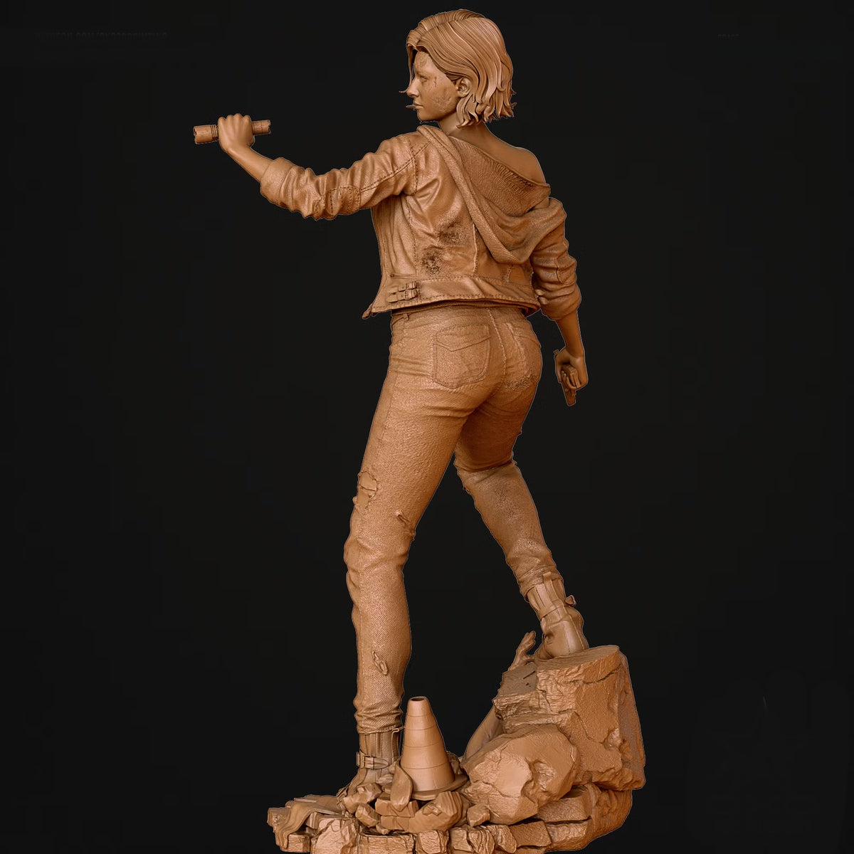 Grace NSFW Sculpture (75mm to 500mm) - Unassembled/Unpainted/3D Print