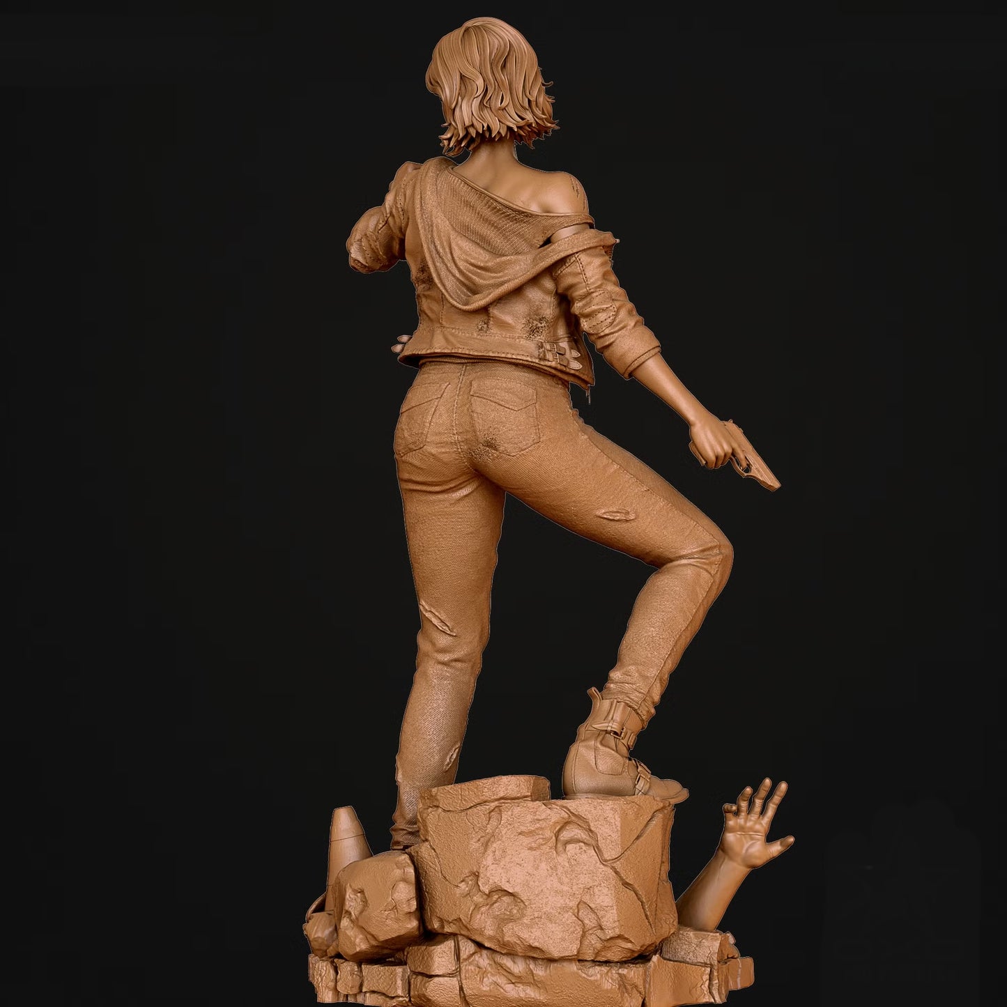 Grace NSFW Sculpture (75mm to 500mm) - Unassembled/Unpainted/3D Print