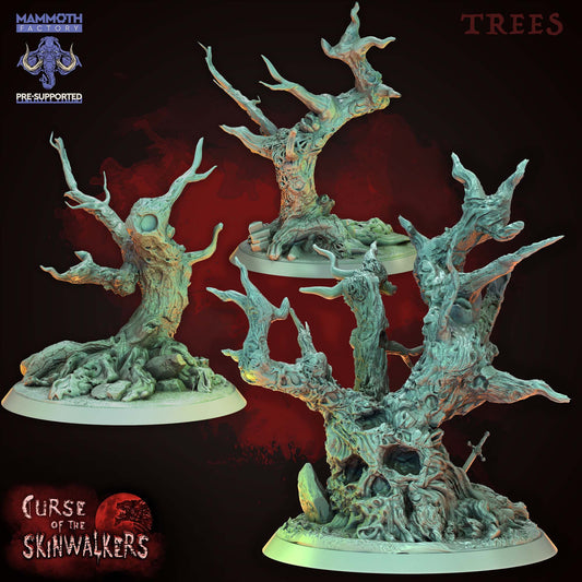 Gravewood & Thornwood Tree - Scenery - Dungeons and Dragons - by Mammoth Factory- Tabletop RPG Miniature - Roleplaying 3D Printed Fantasy Mini