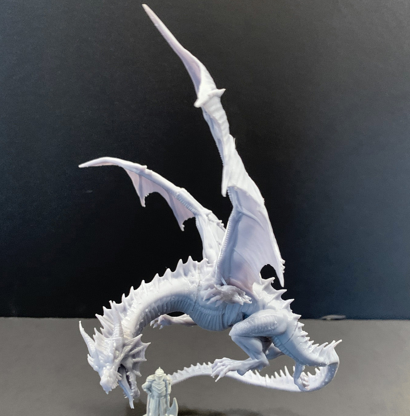 Green Dragon V2 - by Mini Monster Mayhem- Tabletop RPG Miniature - Roleplaying 3D Printed Fantasy Mini