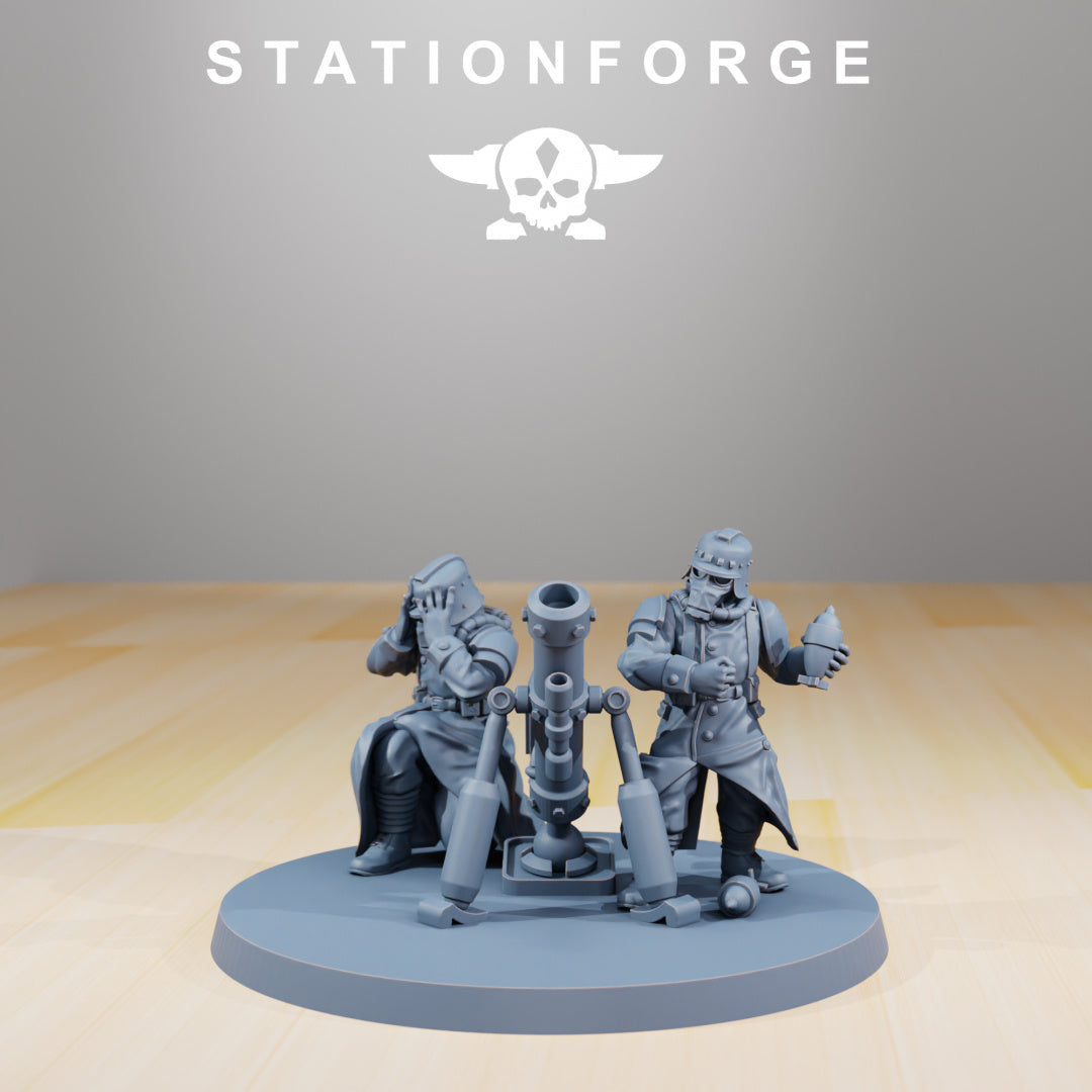 GrimGuard - Decimators - by Station Forge - Tabletop RPG Miniature - Roleplaying 3D Printed Fantasy Mini