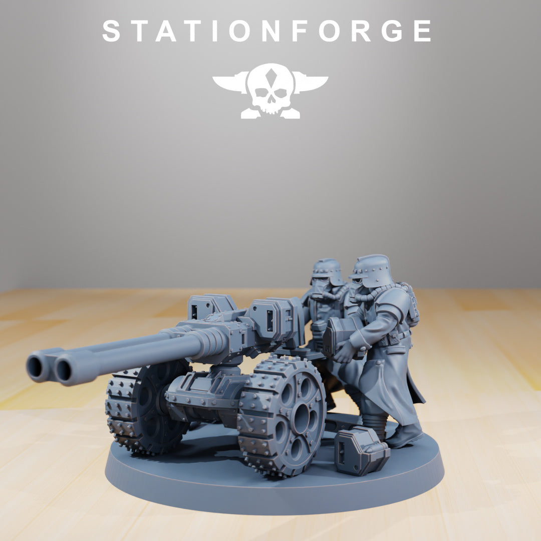 GrimGuard - Decimators - by Station Forge - Tabletop RPG Miniature - Roleplaying 3D Printed Fantasy Mini