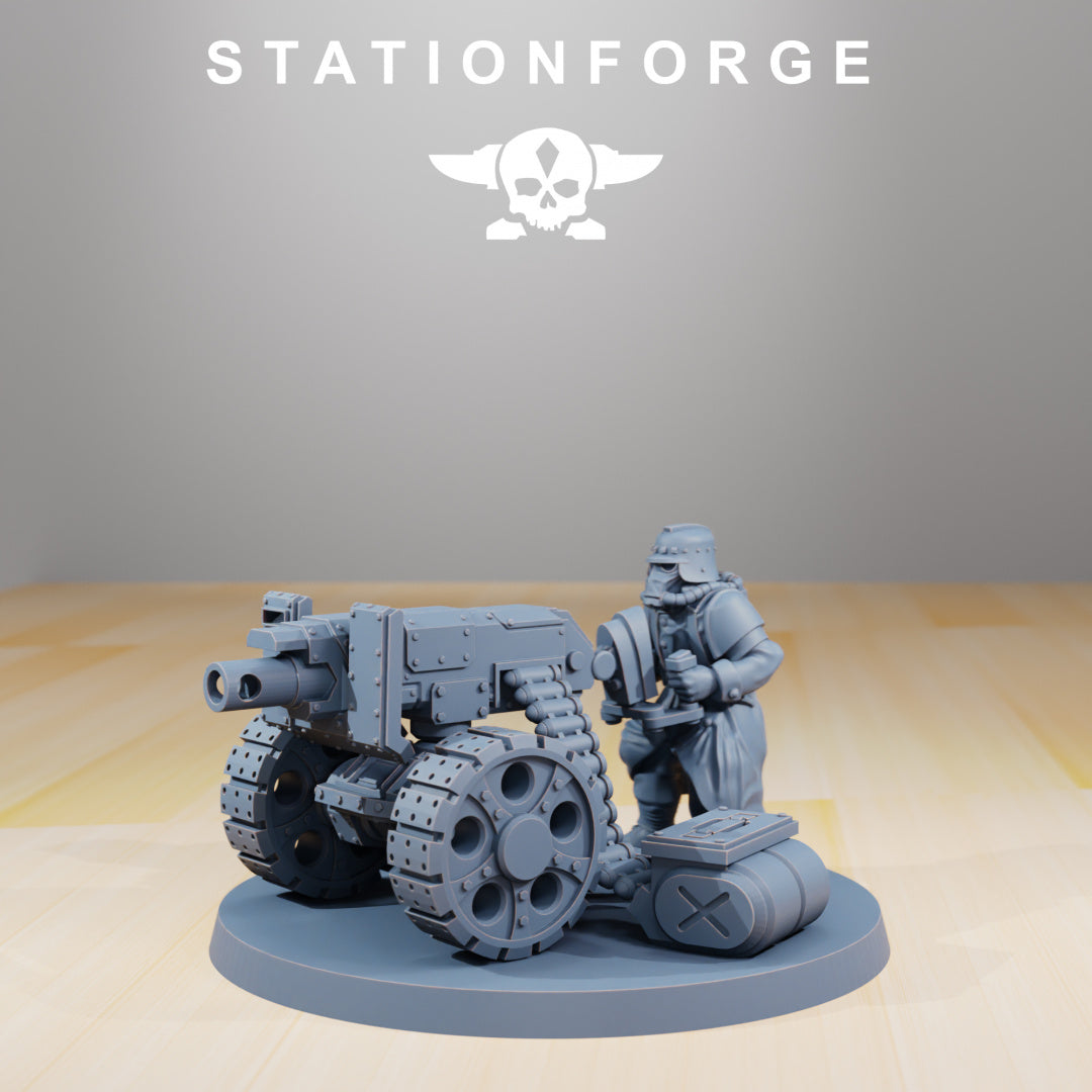 GrimGuard - Decimators - by Station Forge - Tabletop RPG Miniature - Roleplaying 3D Printed Fantasy Mini