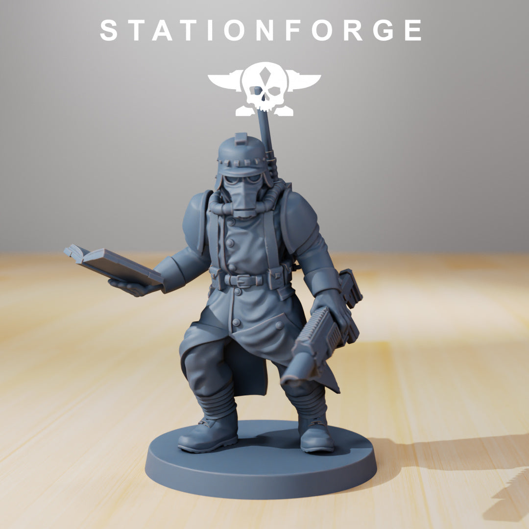 GrimGuard - Supporters - by Station Forge - Tabletop RPG Miniature - Roleplaying 3D Printed Fantasy Mini