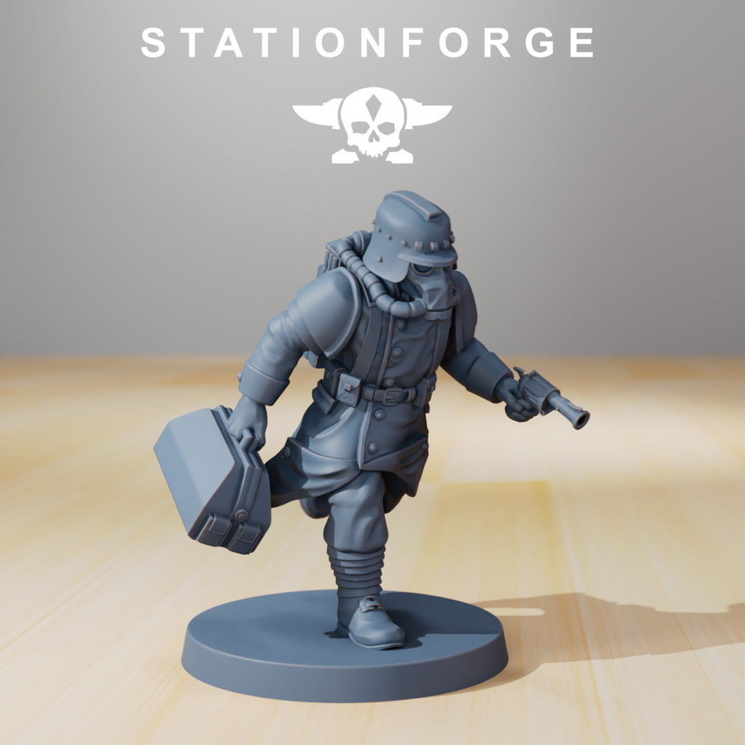 GrimGuard - Supporters - by Station Forge - Tabletop RPG Miniature - Roleplaying 3D Printed Fantasy Mini