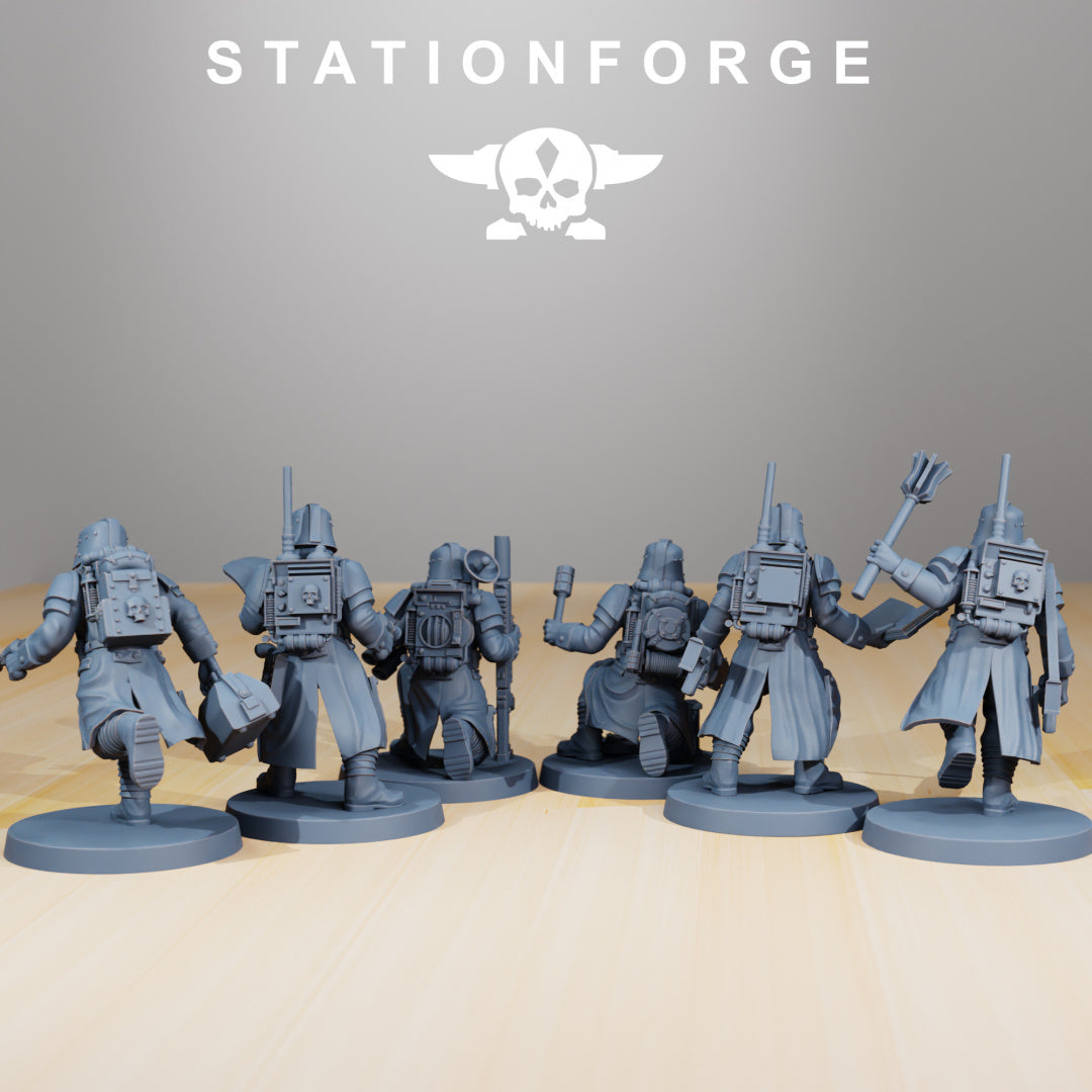 GrimGuard - Supporters - by Station Forge - Tabletop RPG Miniature - Roleplaying 3D Printed Fantasy Mini