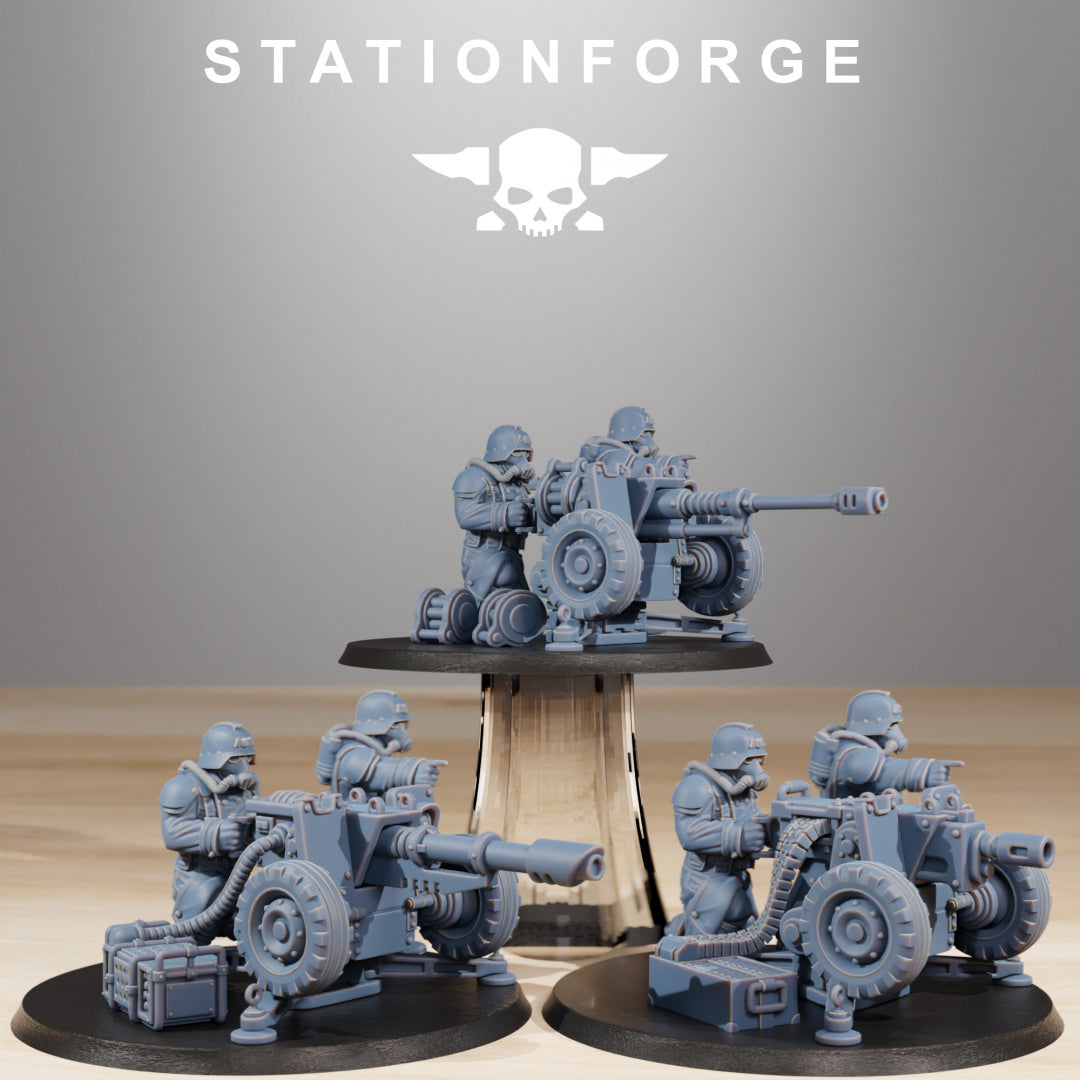 GrimGuard Battle Weapons - by Station Forge - Tabletop RPG Miniature - Roleplaying 3D Printed Fantasy Mini