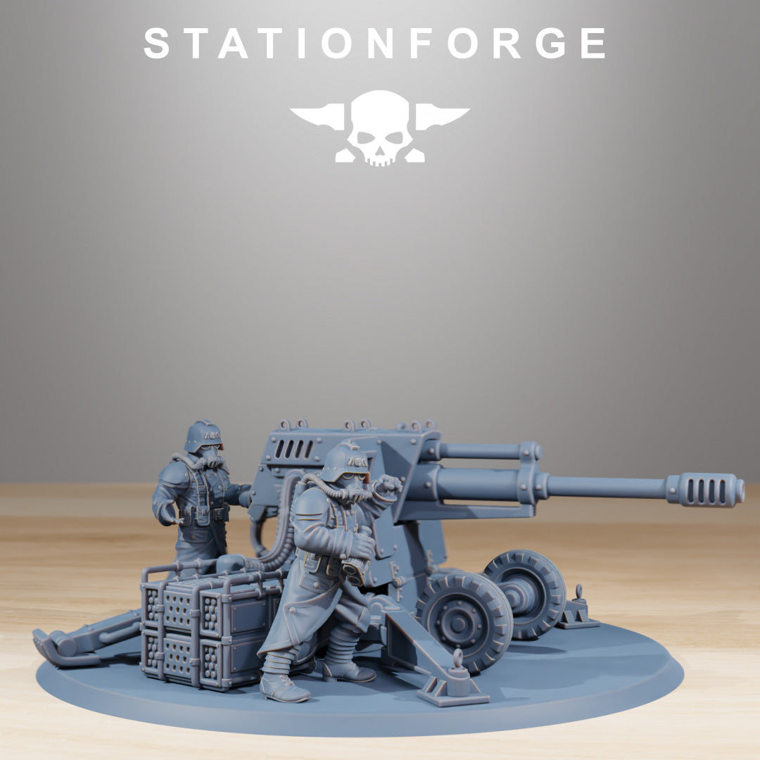 GrimGuard Battle Weapons - by Station Forge - Tabletop RPG Miniature - Roleplaying 3D Printed Fantasy Mini