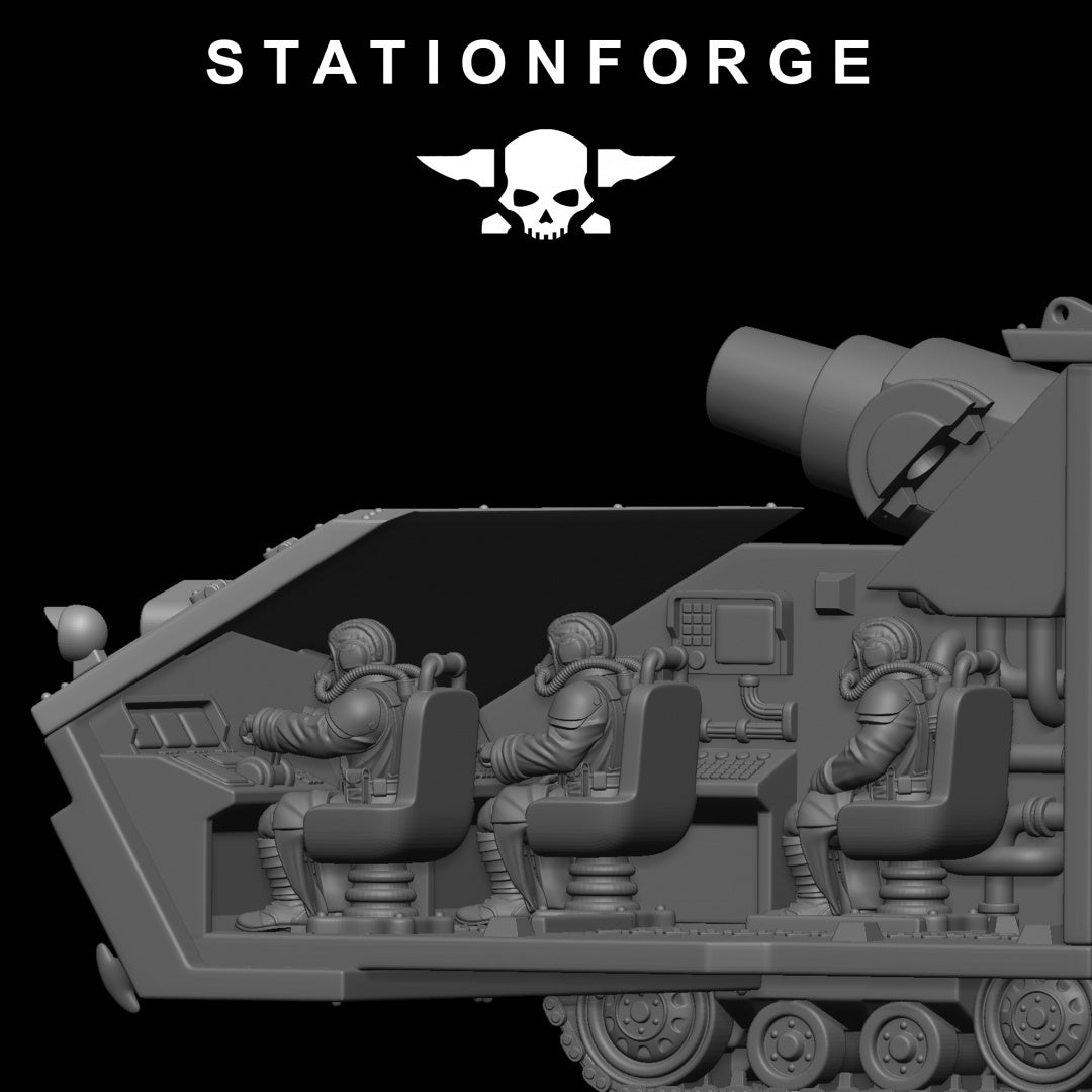 GrimGuard Monolith - Compatible with Warhammer 40K - by Station Forge - Tabletop RPG Miniature - Roleplaying 3D Printed Fantasy Mini