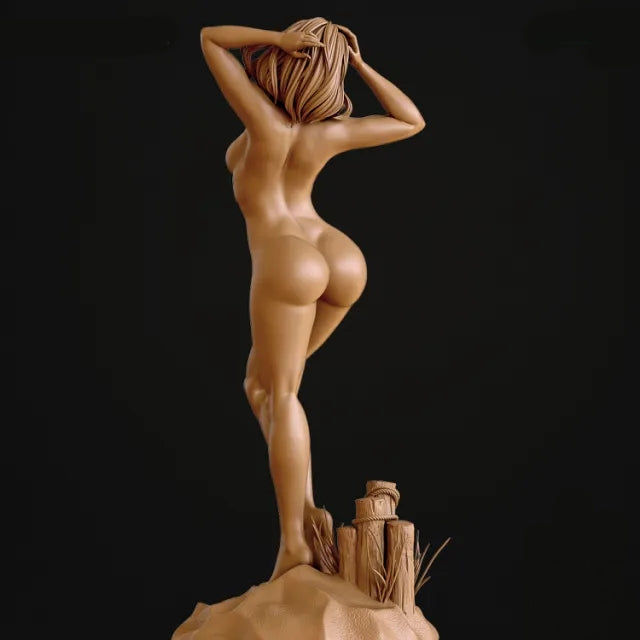 Gwen Stacy NSFW Sculpture (75mm to 500mm) - Unassembled/Unpainted/3D Print