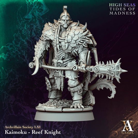 Kaimoku - Reef Knight - TTRPG - Wargaming - Dungeons and Dragons