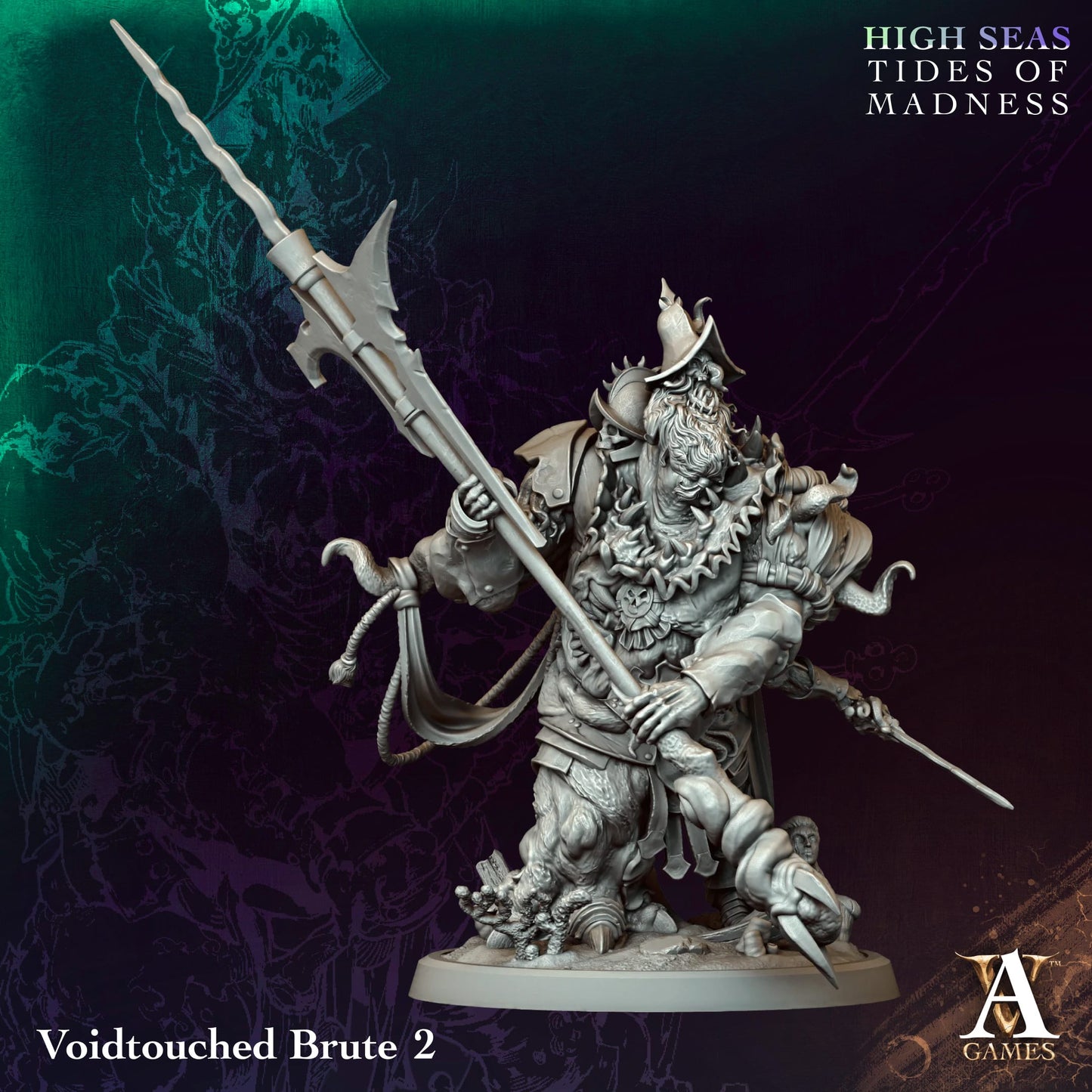 Voidtouched Brute (x4) - TTRPG - Wargaming - Dungeons and Dragons