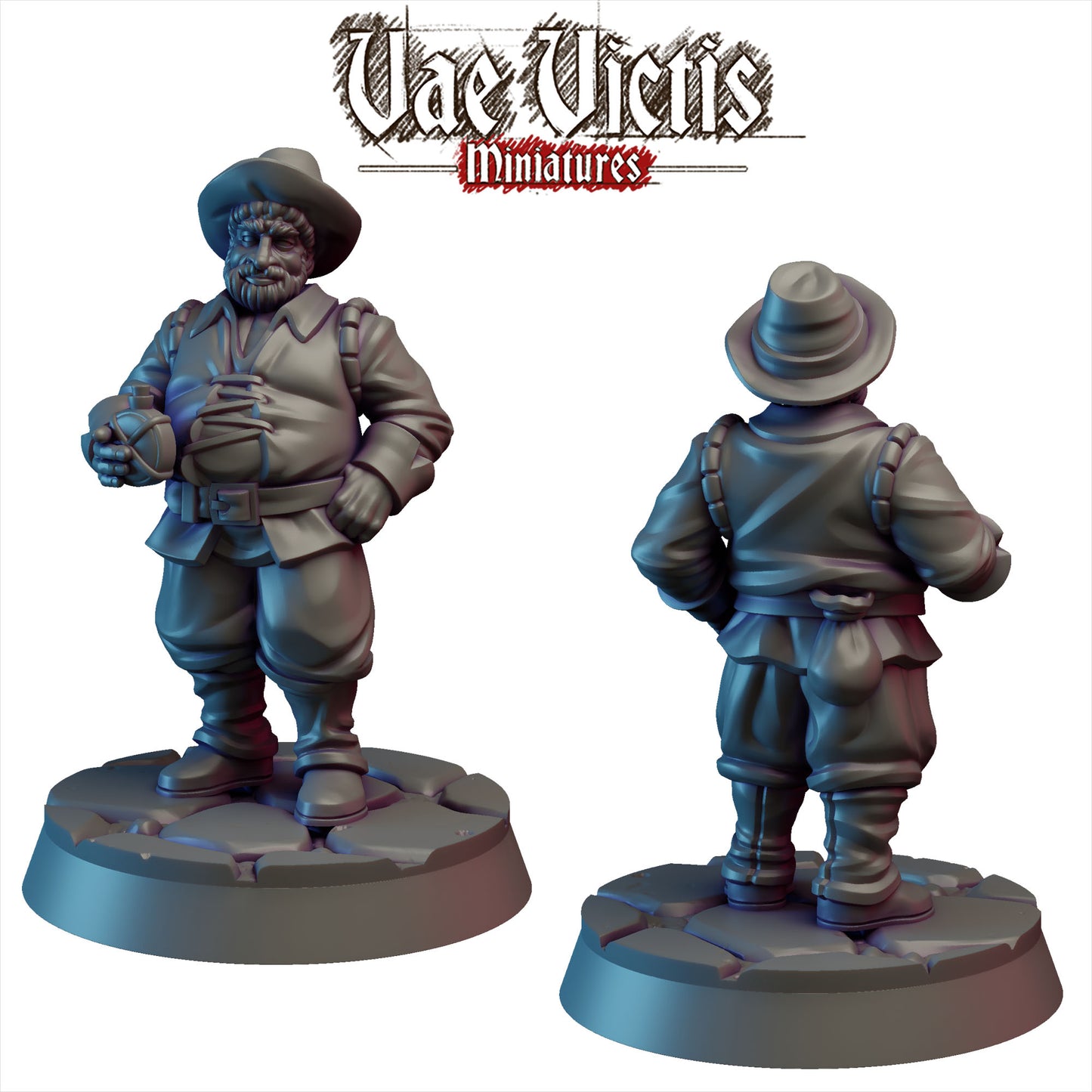 Halflings Warband - Lord of the Rings - Compatible with Warhammer 40K - by Vae Victis Miniatures- Tabletop RPG Miniature - Roleplaying 3D Printed Fantasy Mini