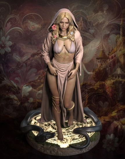 Harmonia Sculpture - Daughter of Aphrodite - by VX-Labs - Tabletop RPG Miniature - Roleplaying 3D Printed Fantasy Mini