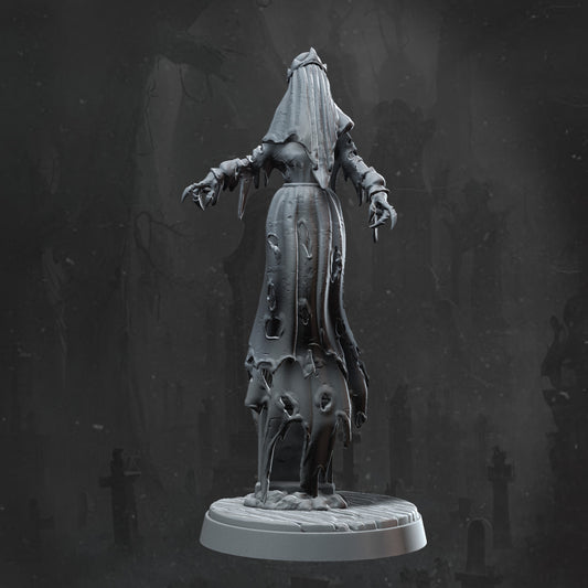 Haunted Banshee - Dungeons and Dragons - Lord of the Rings - RPG Miniatures - by Monolith Arts - Tabletop RPG Miniature - Roleplaying 3D Printed Fantasy Mini