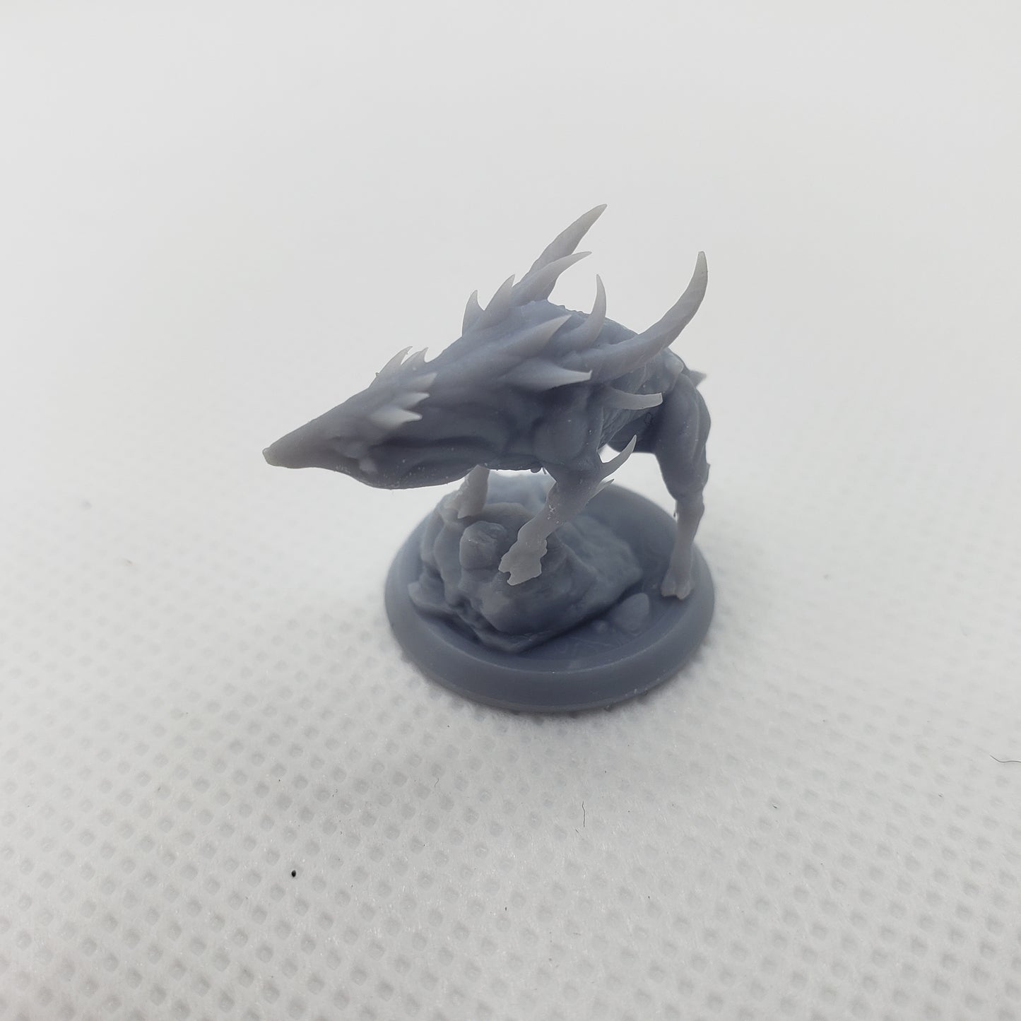 Hell Dogs - Hell Hounds - by Lord of Print- Tabletop RPG Miniature - Roleplaying 3D Printed Fantasy Mini