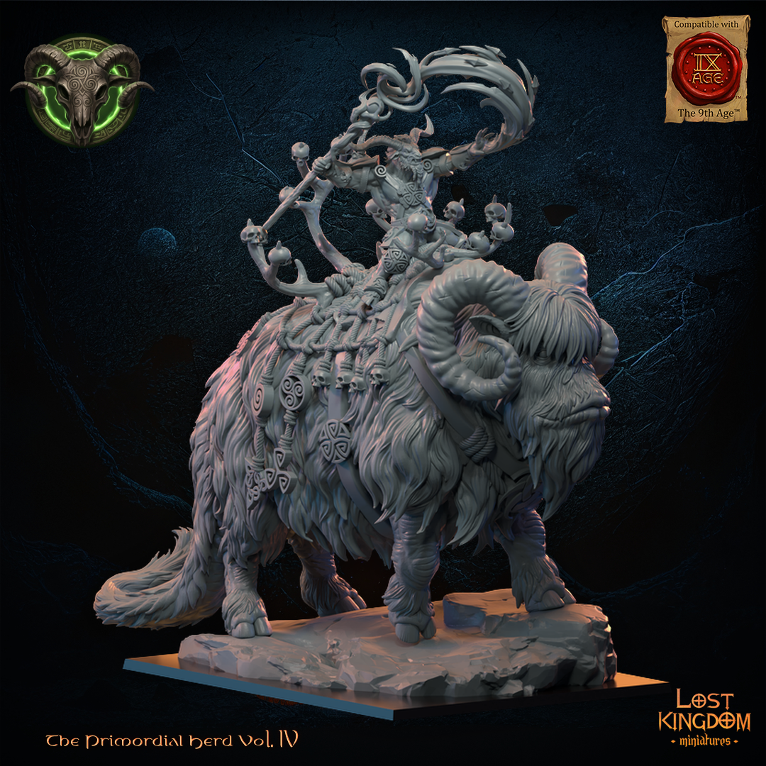 Shaman Herd on Banthö - The Primordial herd - Beast men - TTRPG - Wargaming - Dungeons and Dragons