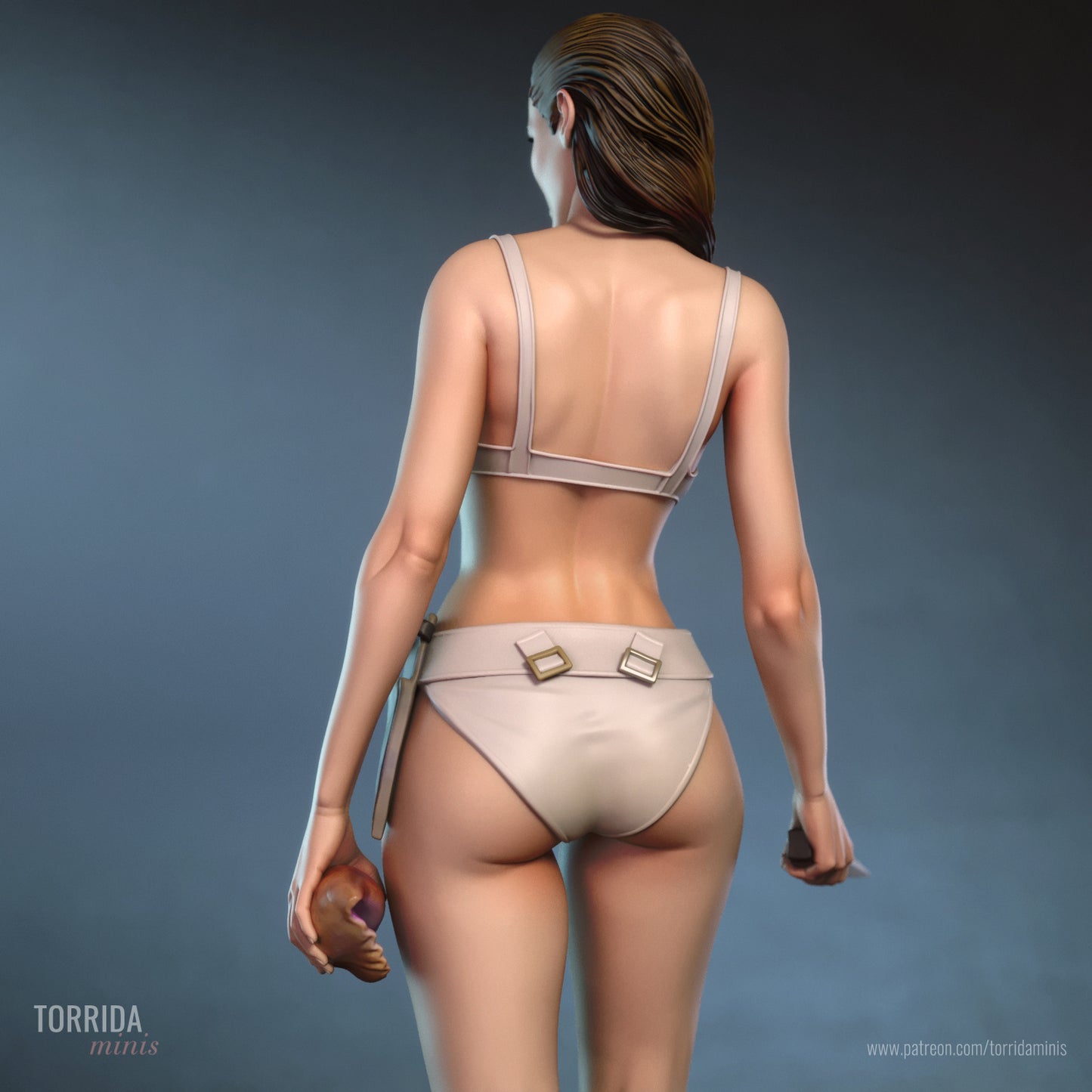 Bond Girl Honey Ryder - from Dr. No SFW/NSFW Sculpture(75mm to 500mm) - Unassembled/Unpainted/3D Print