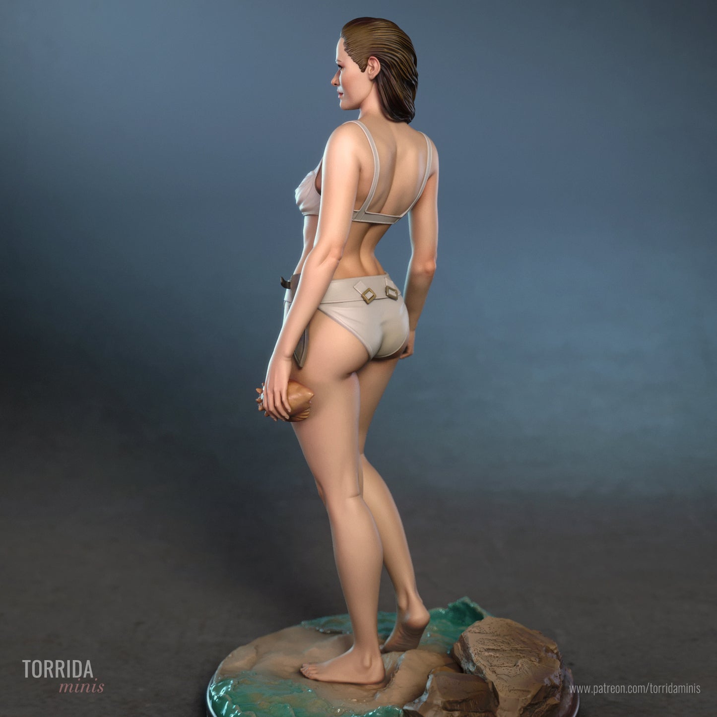 Bond Girl Honey Ryder - from Dr. No SFW/NSFW Sculpture(75mm to 500mm) - Unassembled/Unpainted/3D Print
