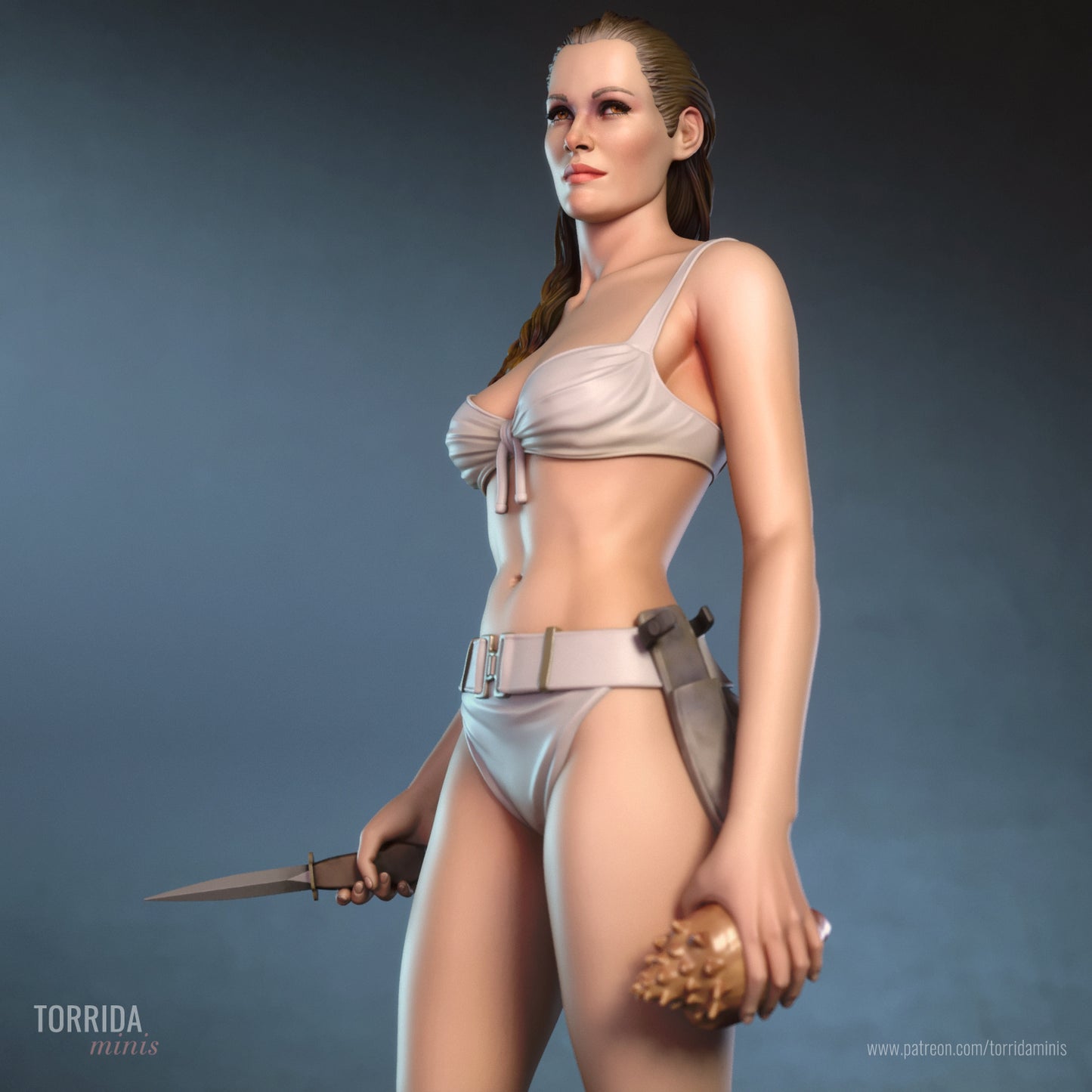 Bond Girl Honey Ryder - from Dr. No SFW/NSFW Sculpture(75mm to 500mm) - Unassembled/Unpainted/3D Print