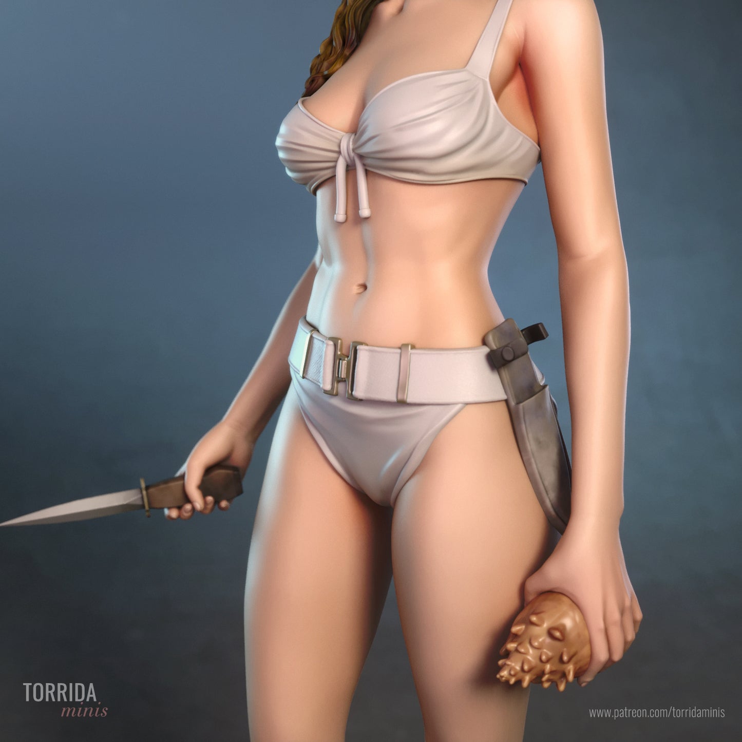 Bond Girl Honey Ryder - from Dr. No SFW/NSFW Sculpture(75mm to 500mm) - Unassembled/Unpainted/3D Print