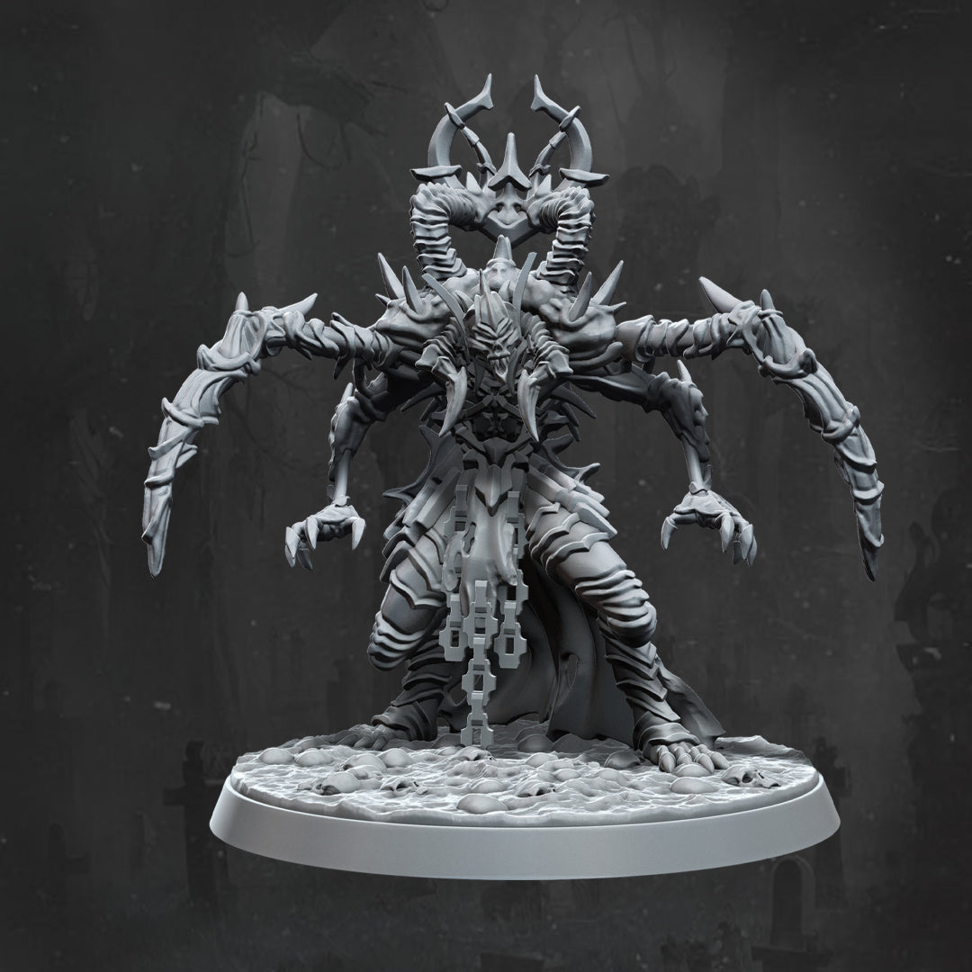 Horrendous Giant - Dungeons and Dragons - Lord of the Rings - RPG Miniatures - by Monolith Arts - Tabletop RPG Miniature - Roleplaying 3D Printed Fantasy Mini