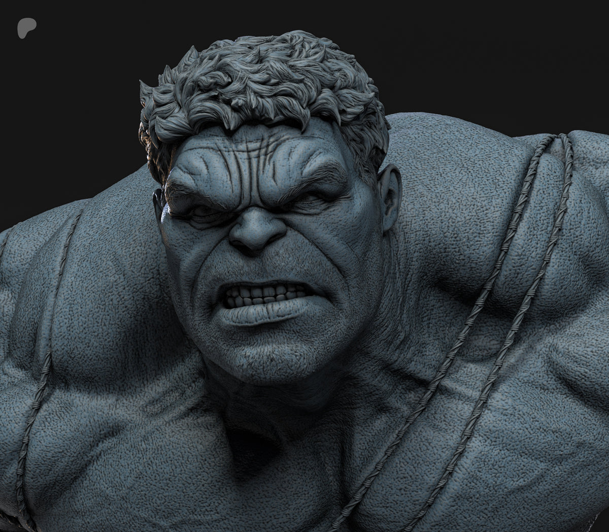 Hulk vs Spider-Man Diorama (75mm to 500mm) - Unassembled/Unpainted/3D Print