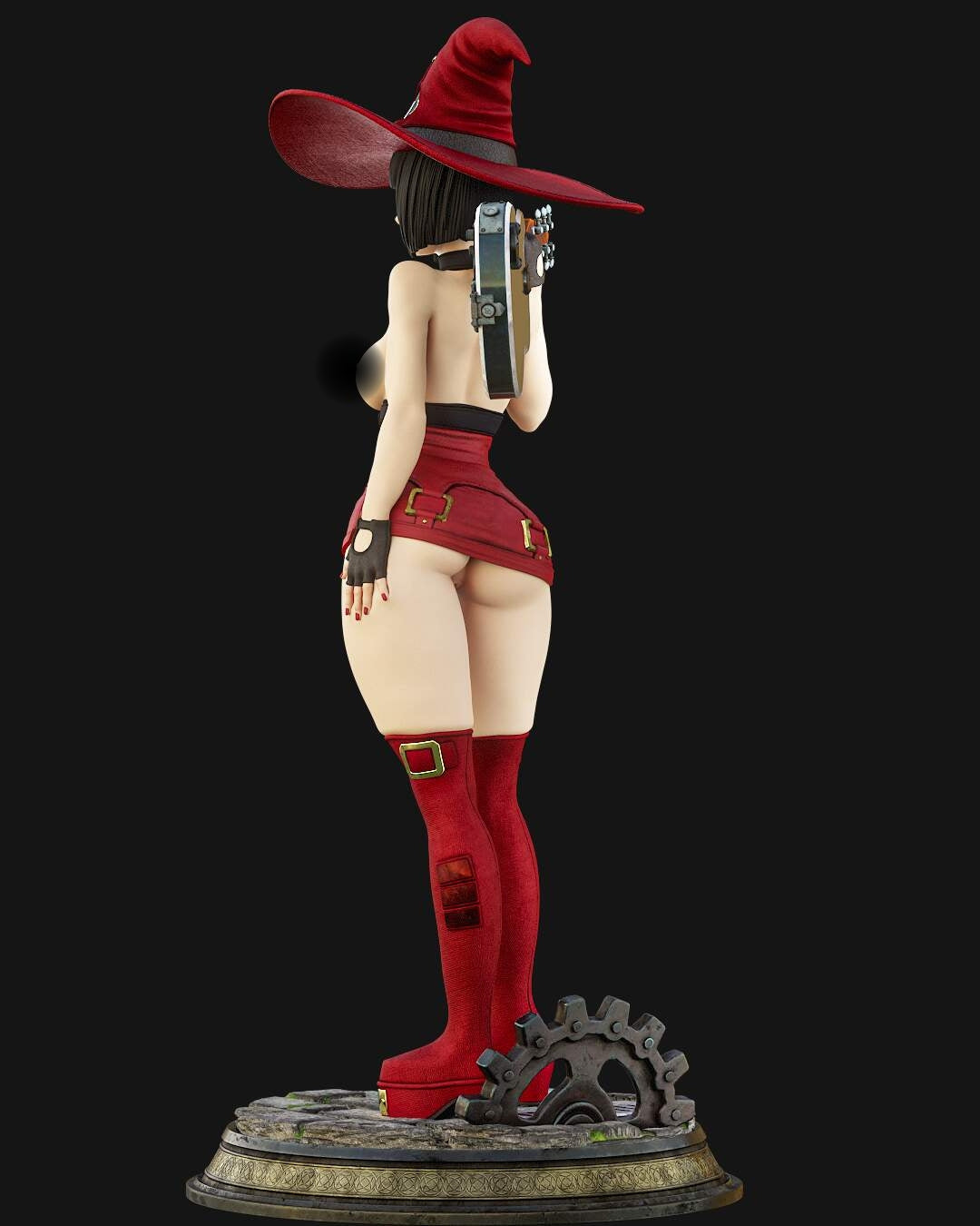 I-No NSFW Sculpture (75mm to 500mm) - Unassembled/Unpainted/3D Print