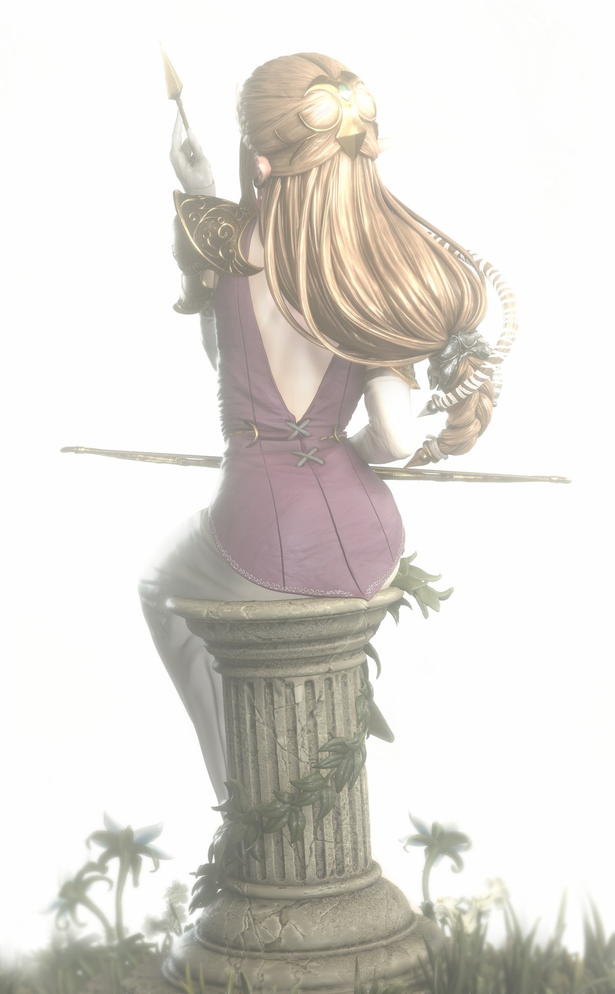 Twilight Princess Sculpture(75mm to 500mm) - Unassembled/Unpainted/3D Print