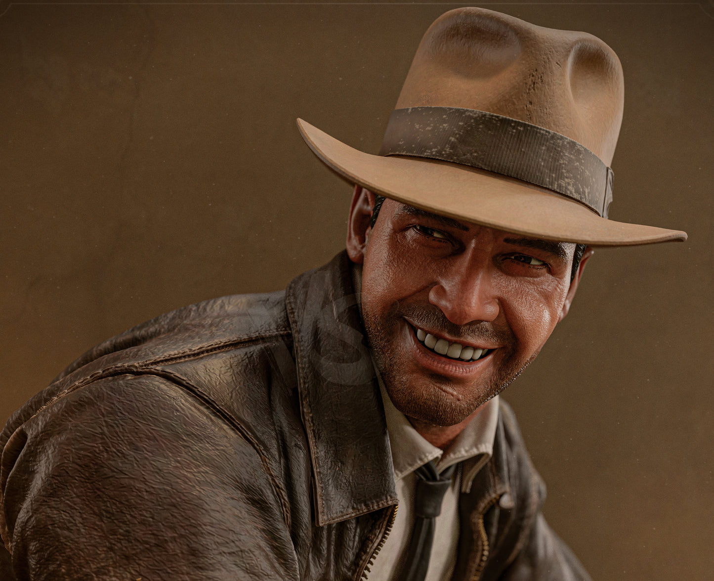 Indiana Jones Diorama (75mm to 500mm) - Unassembled/Unpainted/3D Print