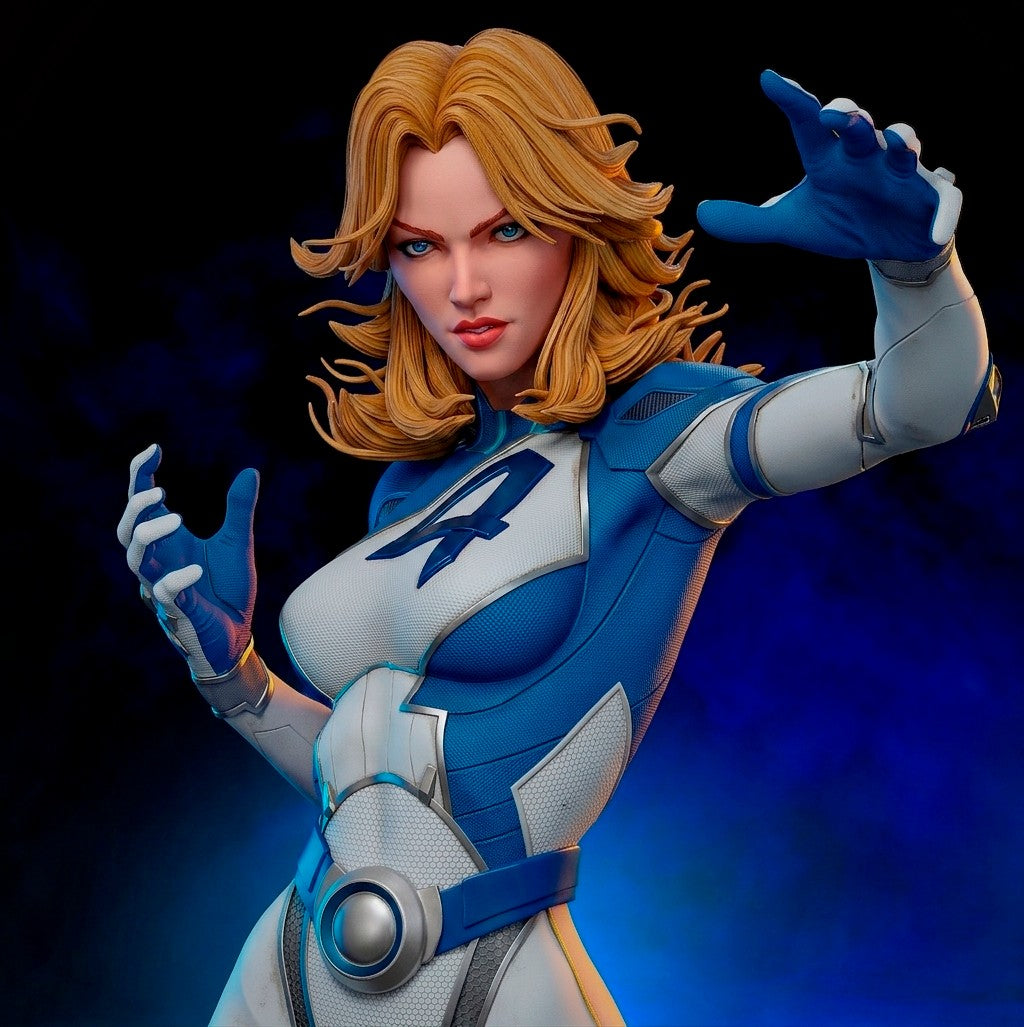 Invisible Woman Rivals FF4 Sculpture(75mm to 1000mm) - Unassembled/Unpainted/3D Print