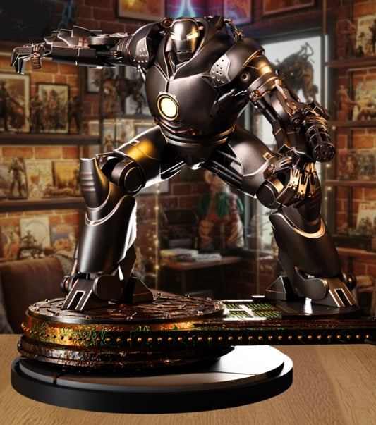 Iron Monger Miniature(40mm - 75mm) Unassembled/Unpainted/3D Print