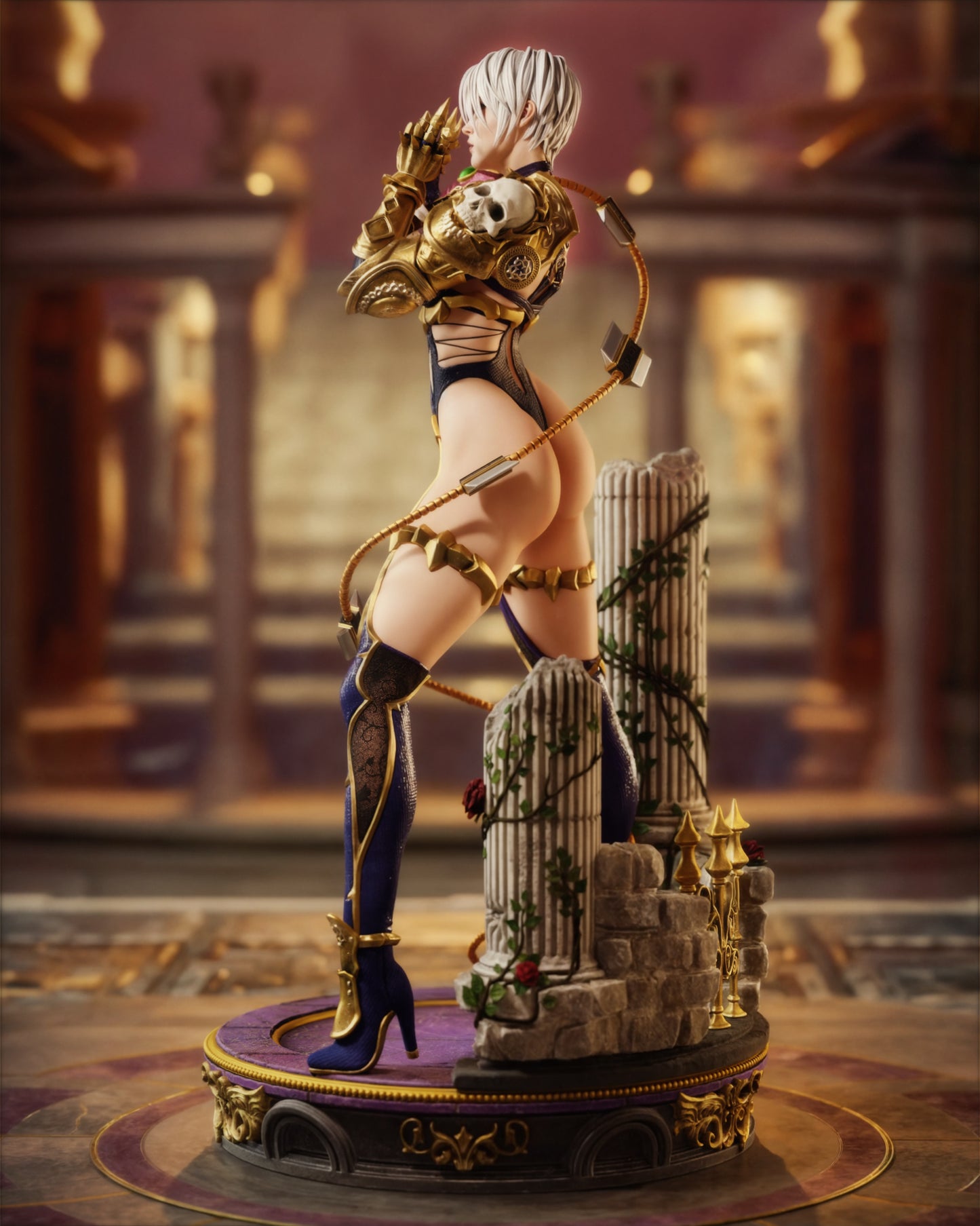 Ivy Valentine Sculpture (75mm to 1000mm) - Unassembled/Unpainted/3D Print