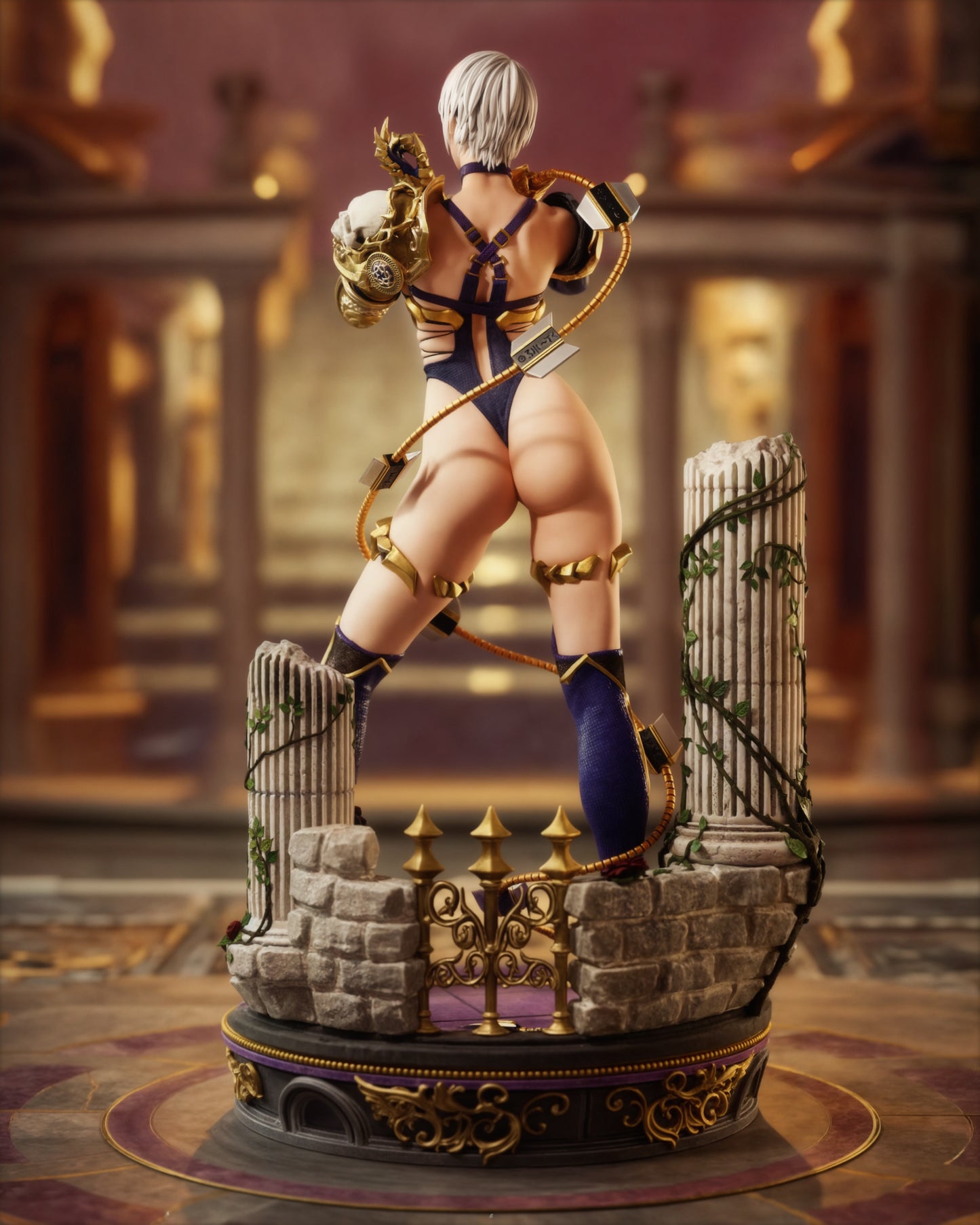Ivy Valentine Sculpture (75mm to 1000mm) - Unassembled/Unpainted/3D Print