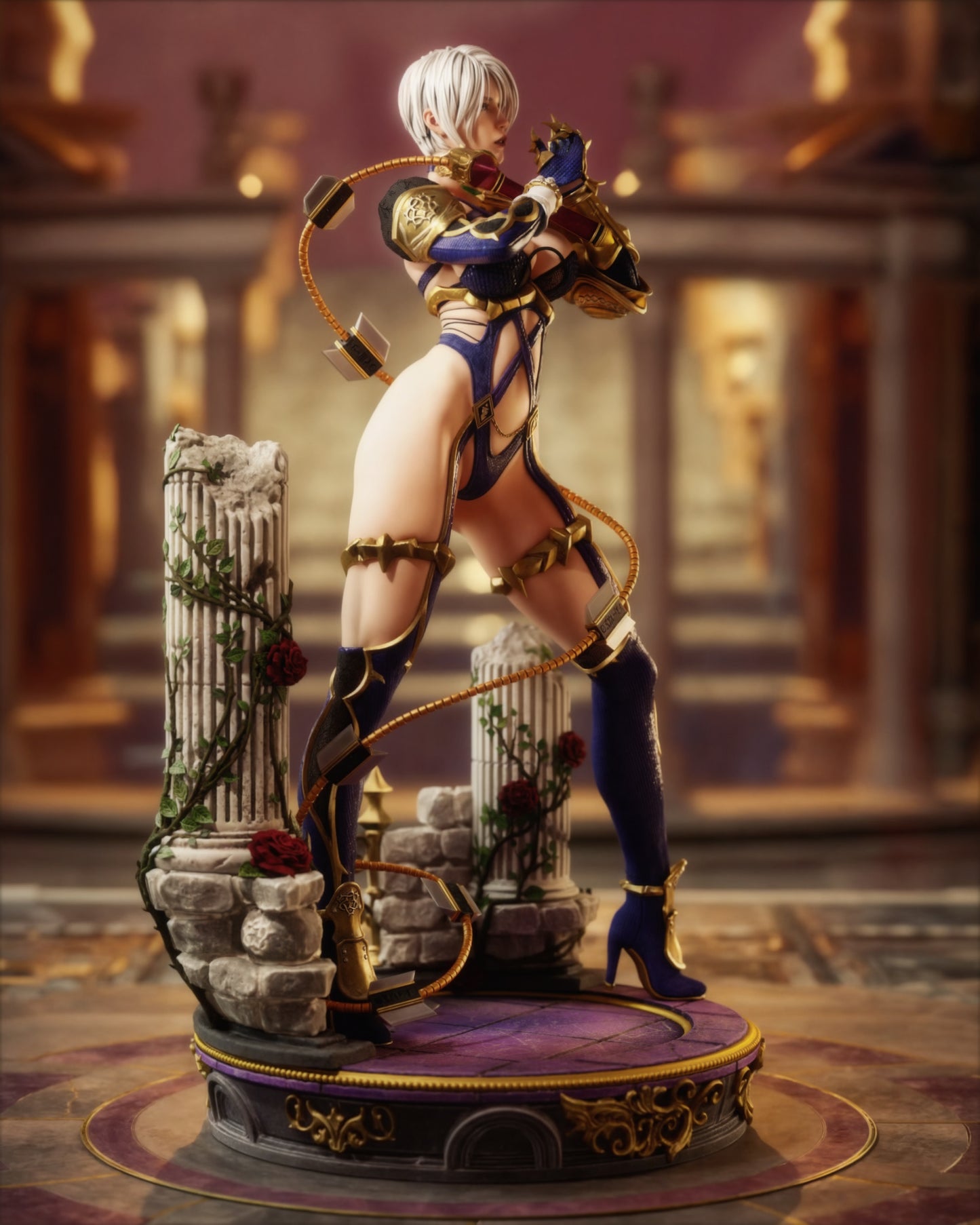 Ivy Valentine Sculpture (75mm to 1000mm) - Unassembled/Unpainted/3D Print