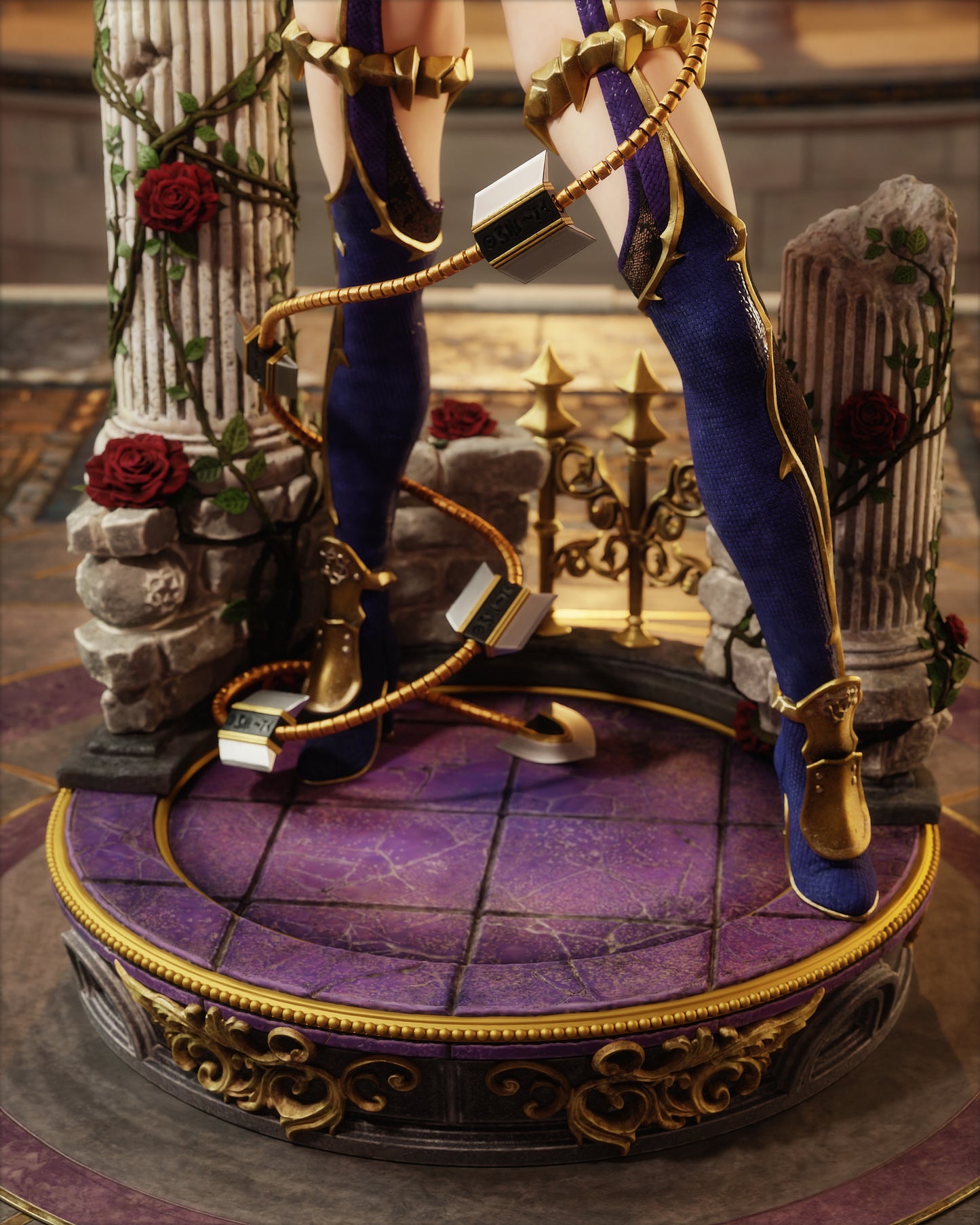 Ivy Valentine Sculpture (75mm to 1000mm) - Unassembled/Unpainted/3D Print