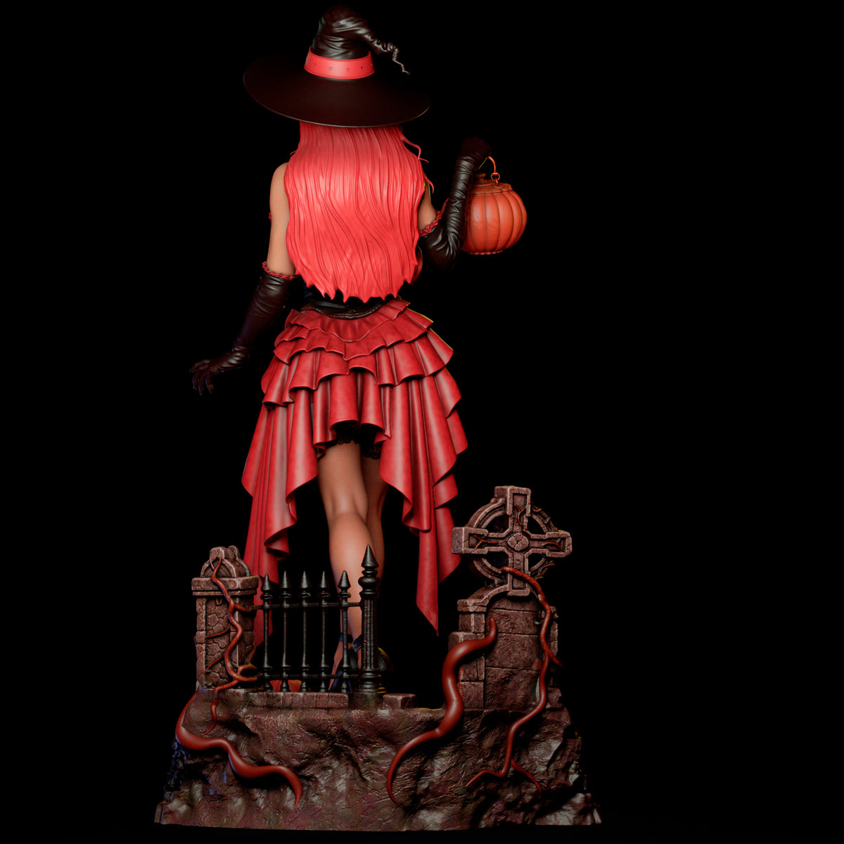 Jessica Rabbit Sculpture (75mm to 500mm) - Unassembled/Unpainted/3D Print