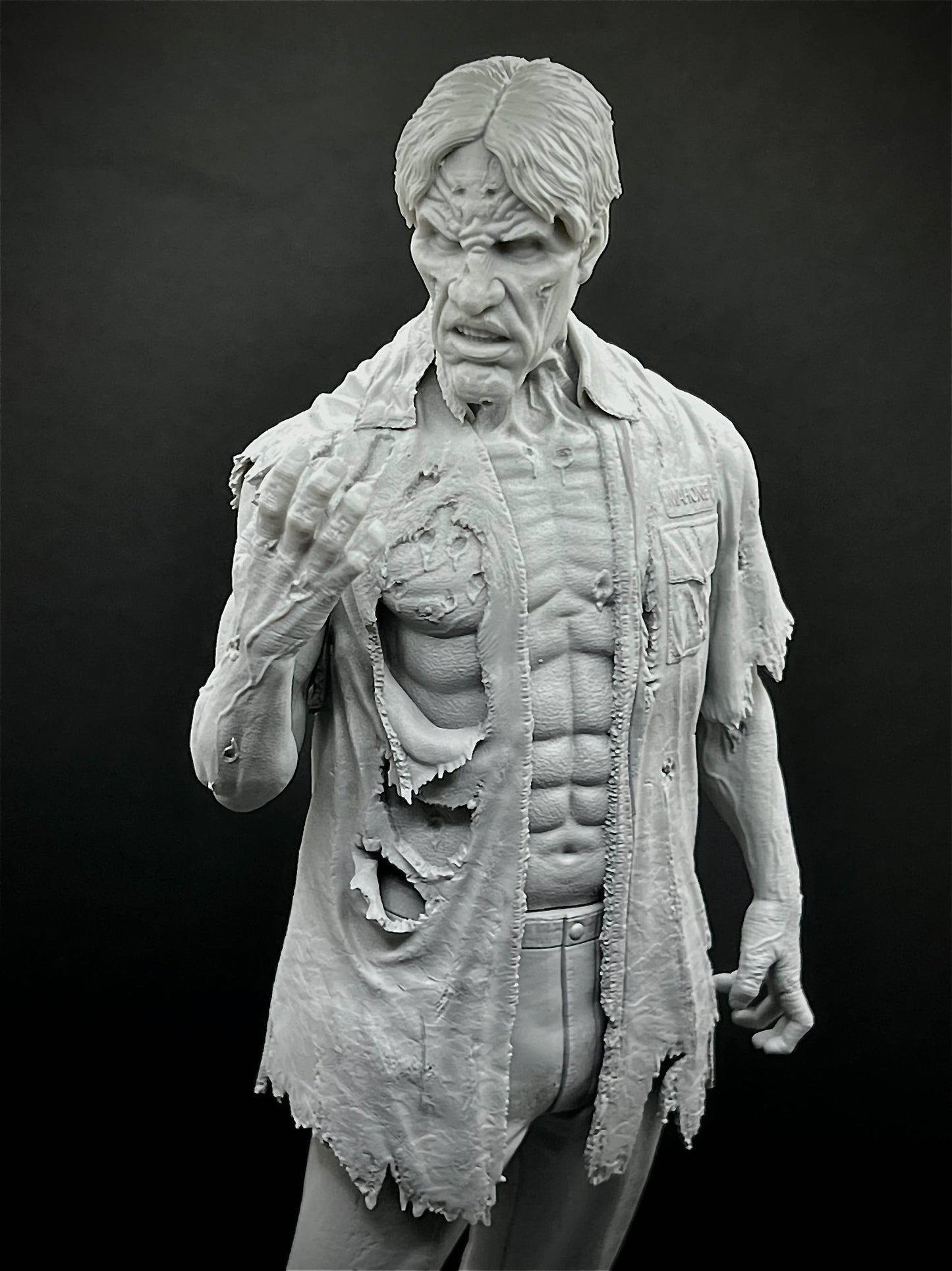 The 13th Ghost, The Juggernaut Sculpture (75mm to 500mm) - Unassembled/Unpainted/3D Print