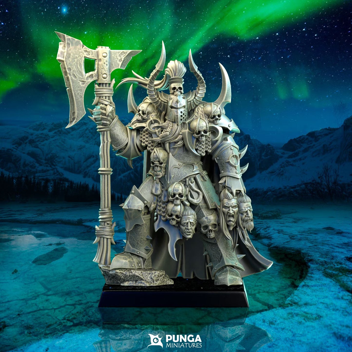 The Ashborn Horde (x30) - Chaos Barbarians - TTRPG - Wargaming - Dungeons and Dragons