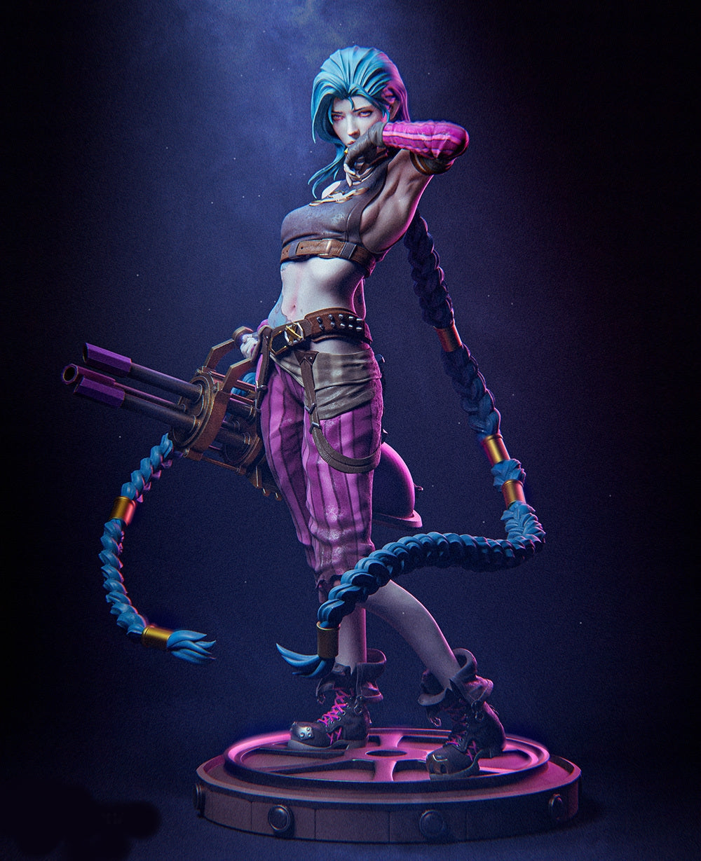 Jinx Sculpture(75mm to 500mm) - Unassembled/Unpainted/3D Print