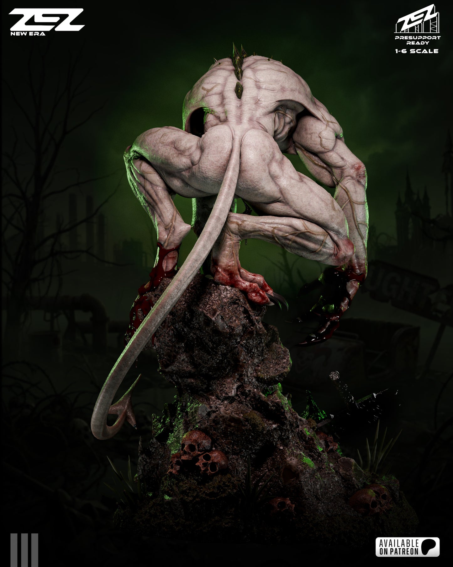 Joker Absolute Sculpture (75mm to 500mm) Unassembled/Unpainted/3D Print