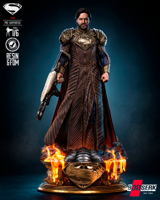 Jor-El Sculpture (75mm to 500mm) - Unassembled/Unpainted/3D Print