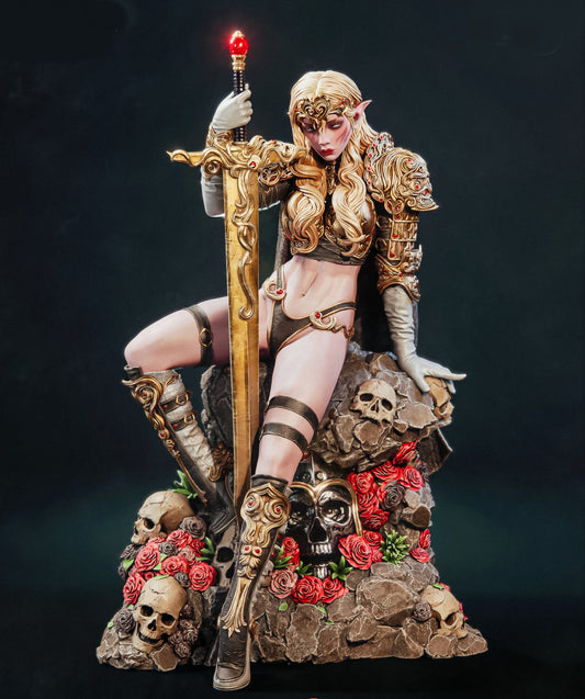 Kaelenor Sculpture (75mm to 500mm) - Unassembled/Unpainted/3D Print
