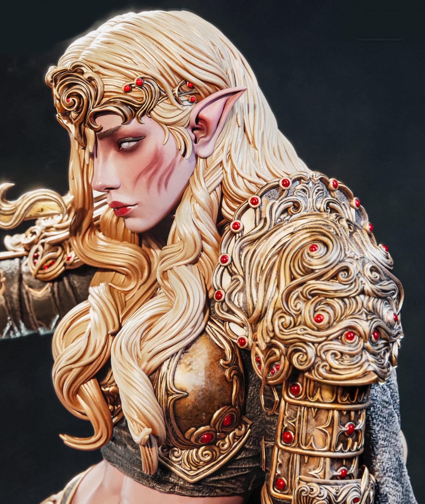 Kaelenor Sculpture (75mm to 500mm) - Unassembled/Unpainted/3D Print