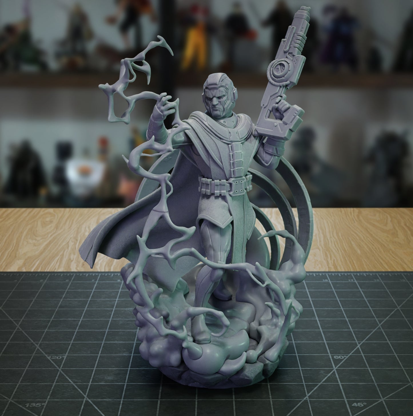 Kang the Conqueror Sculpture (75mm to 500mm) - Unassembled/Unpainted/3D Print