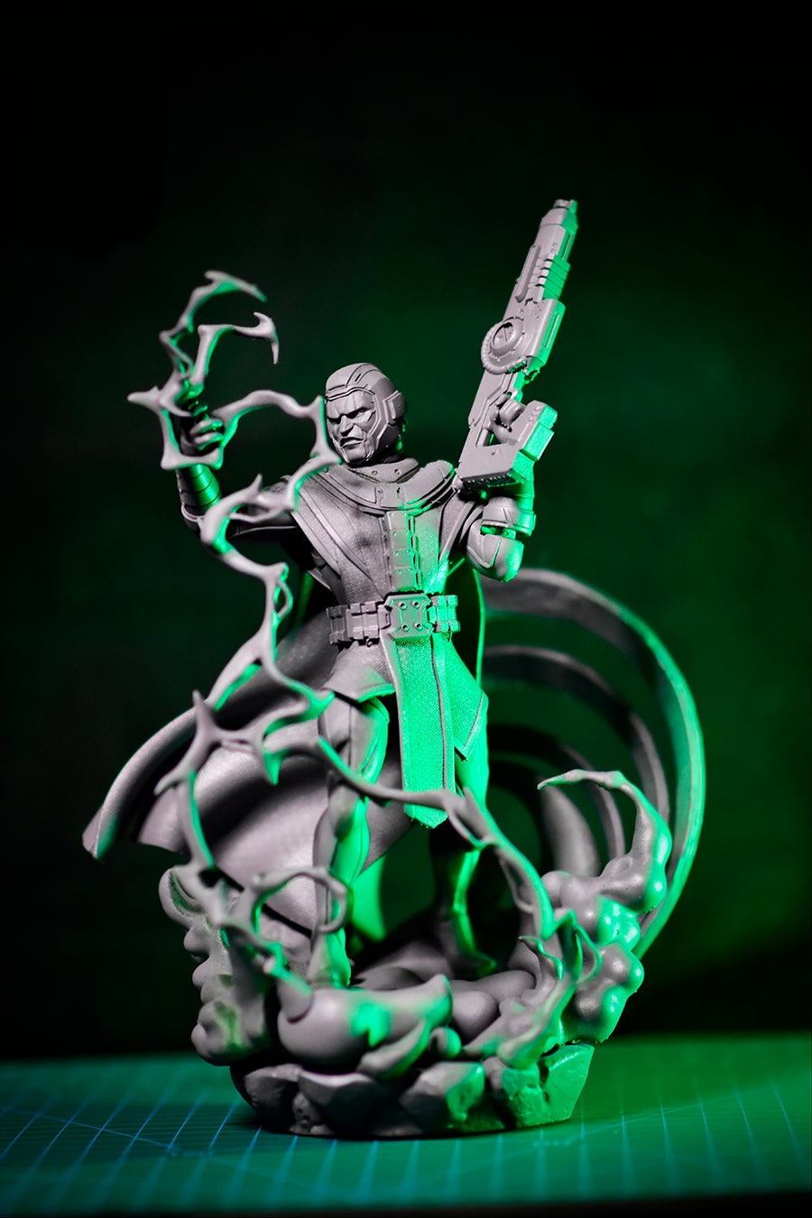Kang the Conqueror Sculpture (75mm to 500mm) - Unassembled/Unpainted/3D Print