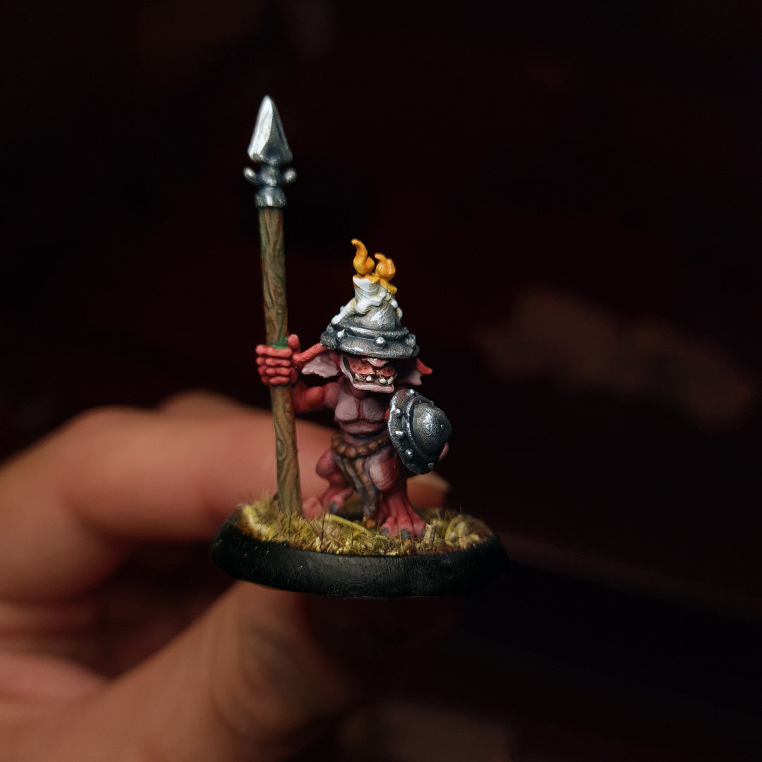 Kobolds - Dungeons and Dragons - by Warp Minis- Tabletop RPG Miniature - Roleplaying 3D Printed Fantasy Mini